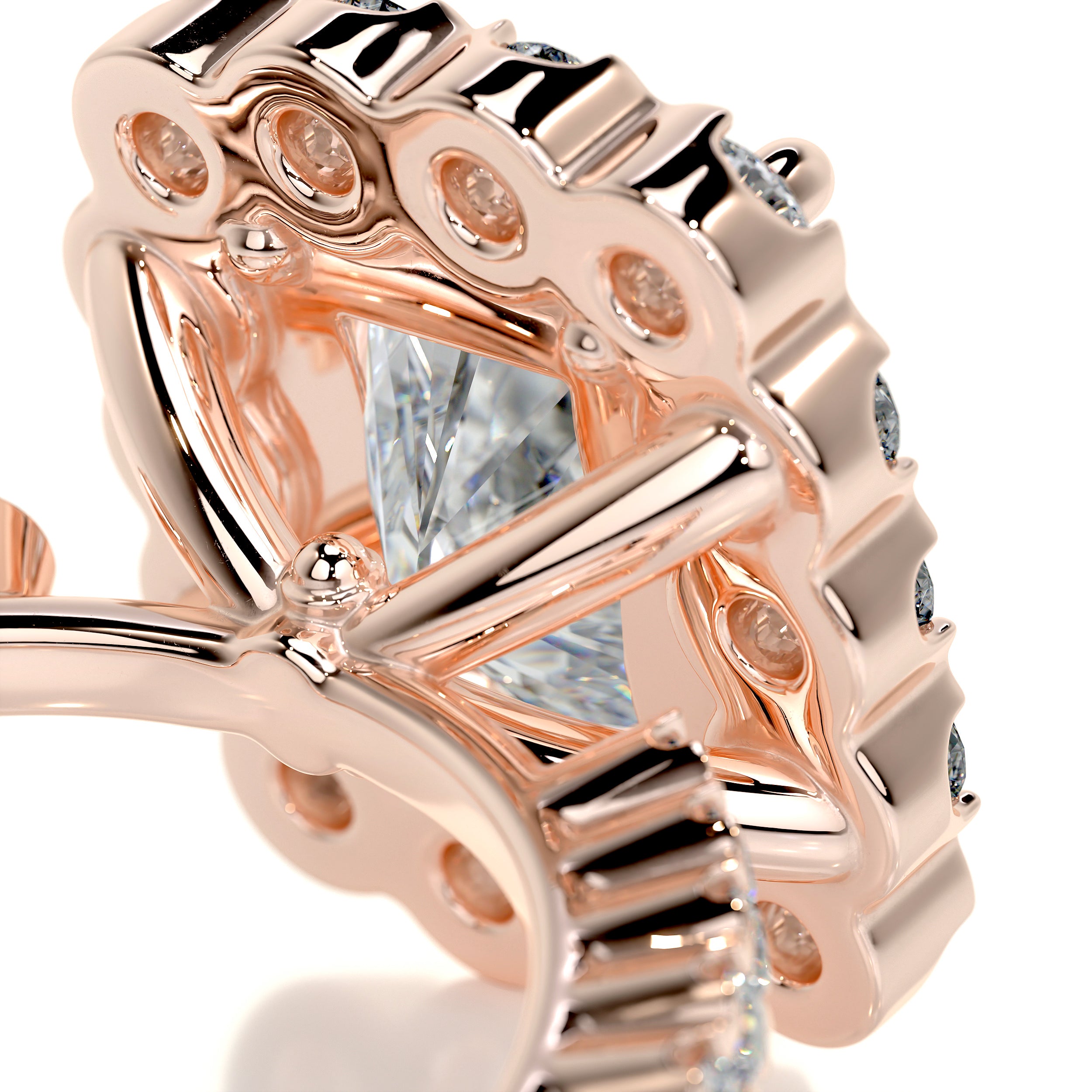 Sherry Diamond Engagement Ring -14K Rose Gold、mySite、hinf8tx79