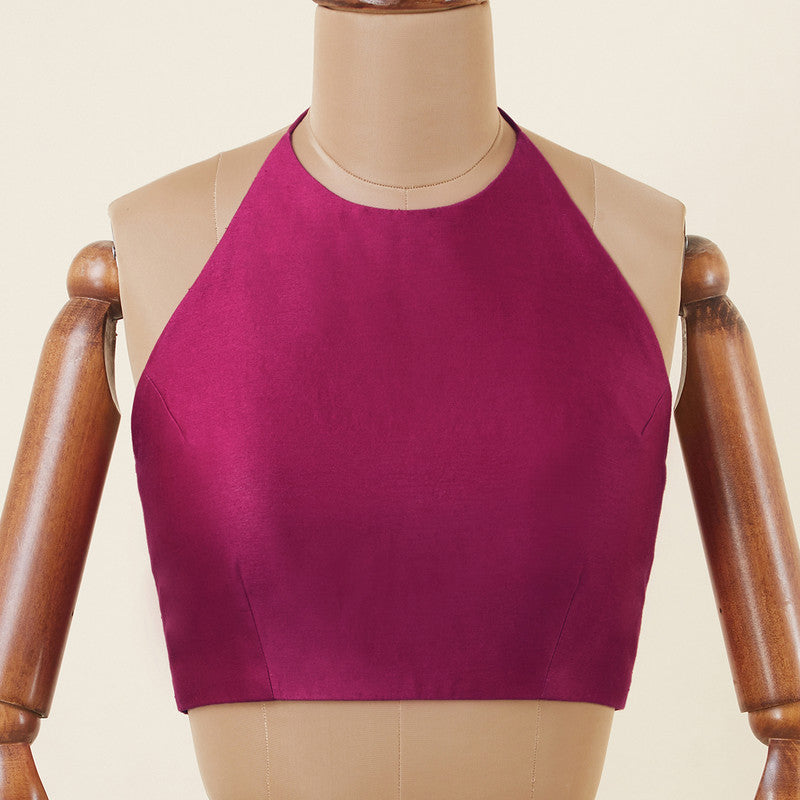 Cotton Solid Blouse | Sleeveless | Pink、mySite、camillekostekn