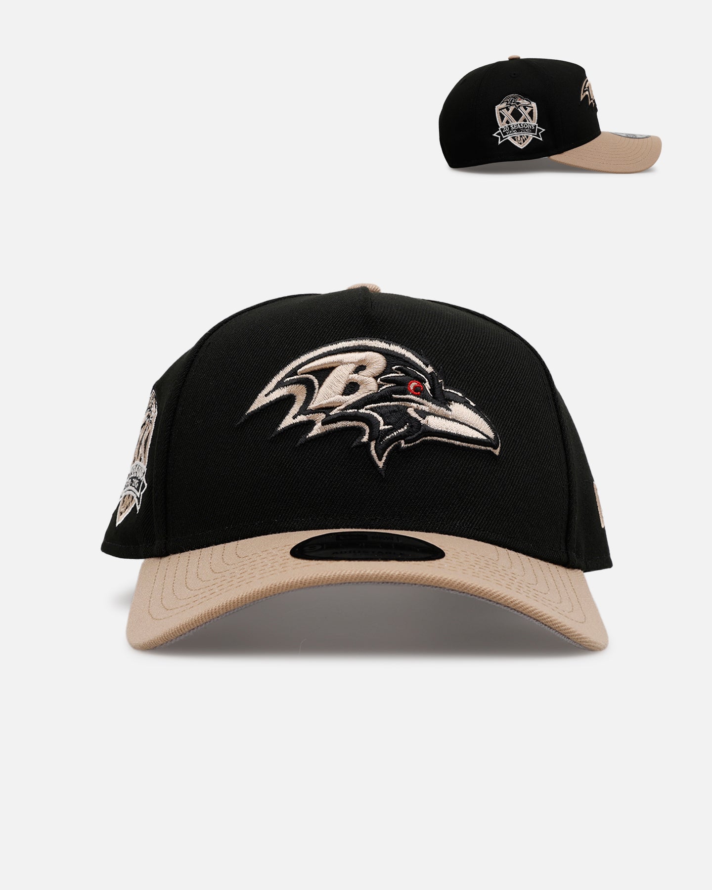 New Era Baltimore Ravens 'Desert Nights' 9FORTY A-Frame Snapback Black/Camel、mySite、zt4zffjzw
