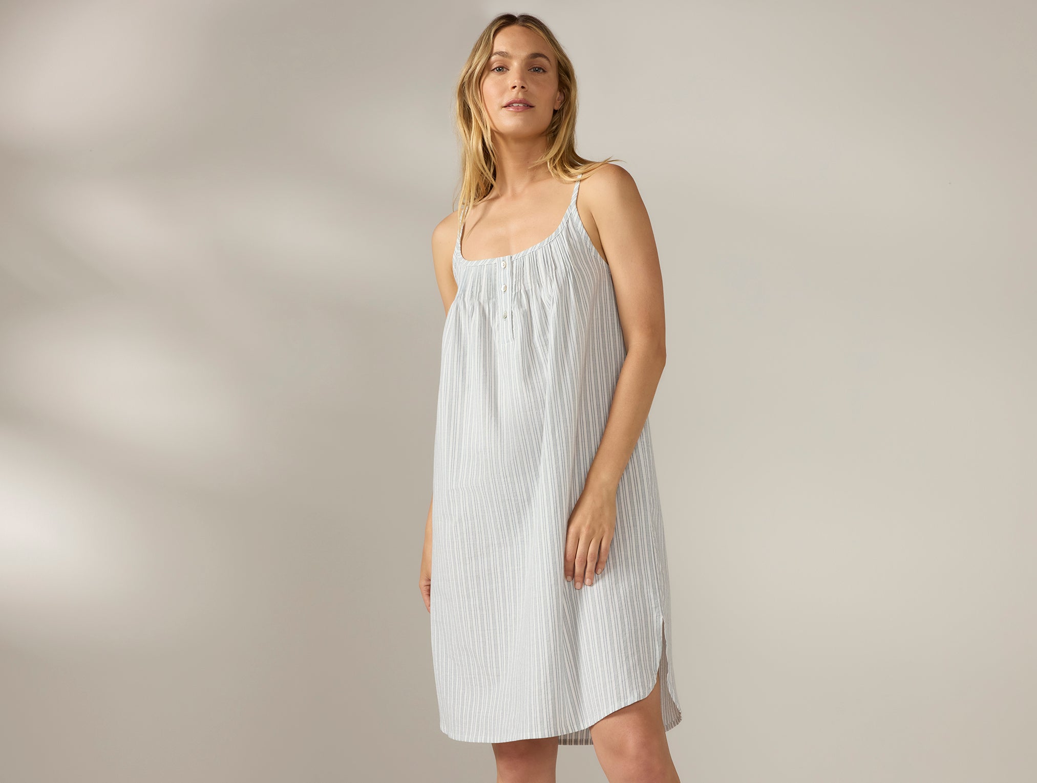  Women's Isla Organic Cotton Nightgown、mySite、sugarbowlscore