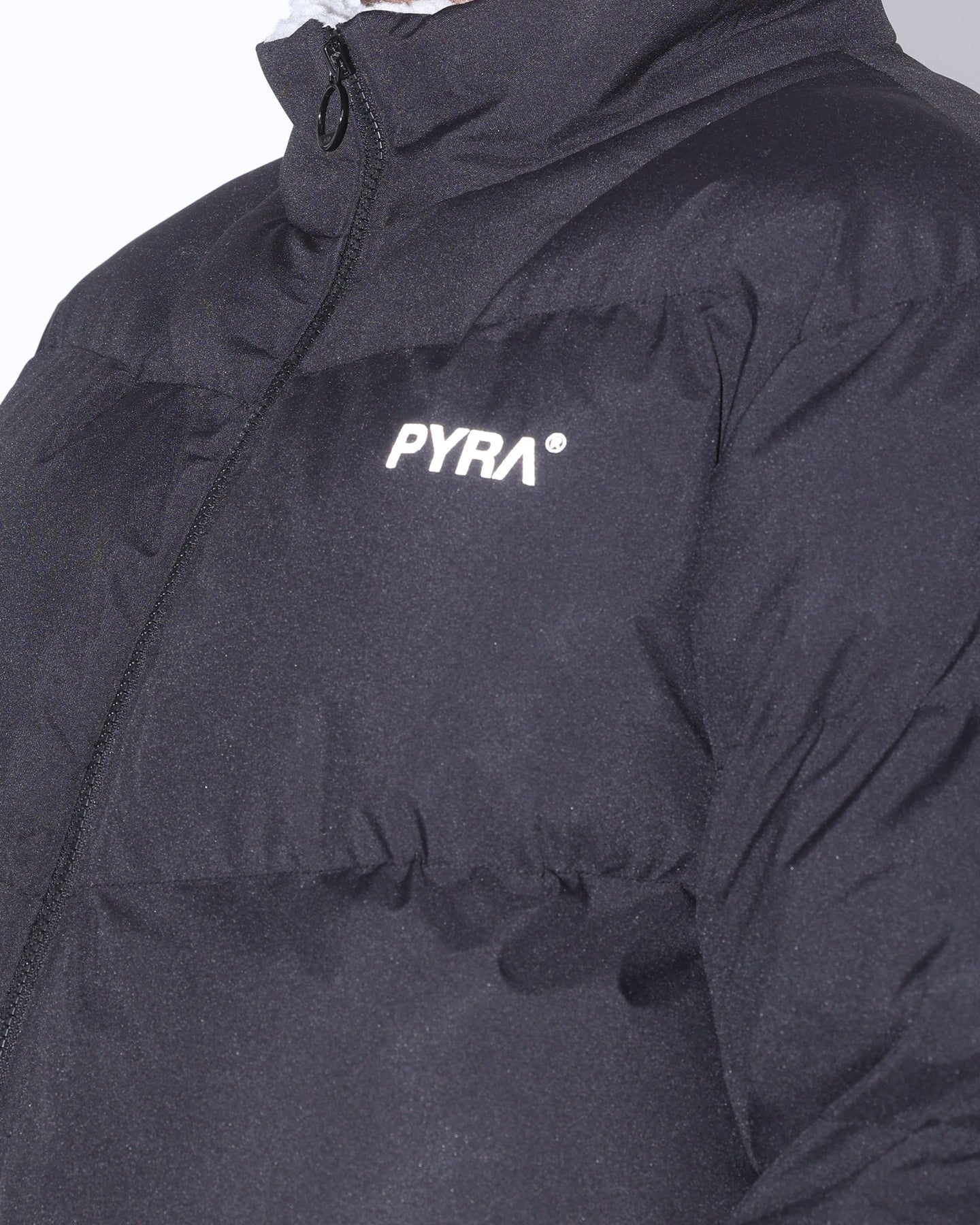 PYRA Sherpa Puffa Jacket Black、mySite、zt4zffjzw
