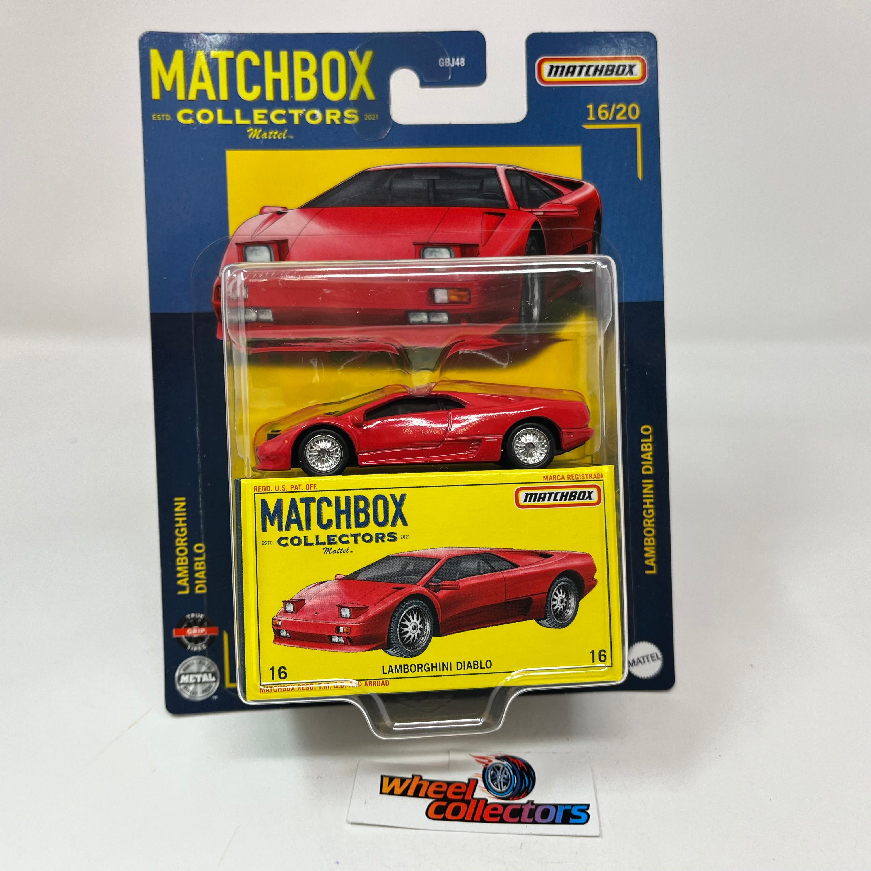 Lamborghini Diablo #16 * 2022 Matchbox Collectors Series、mySite、hgirdovlk