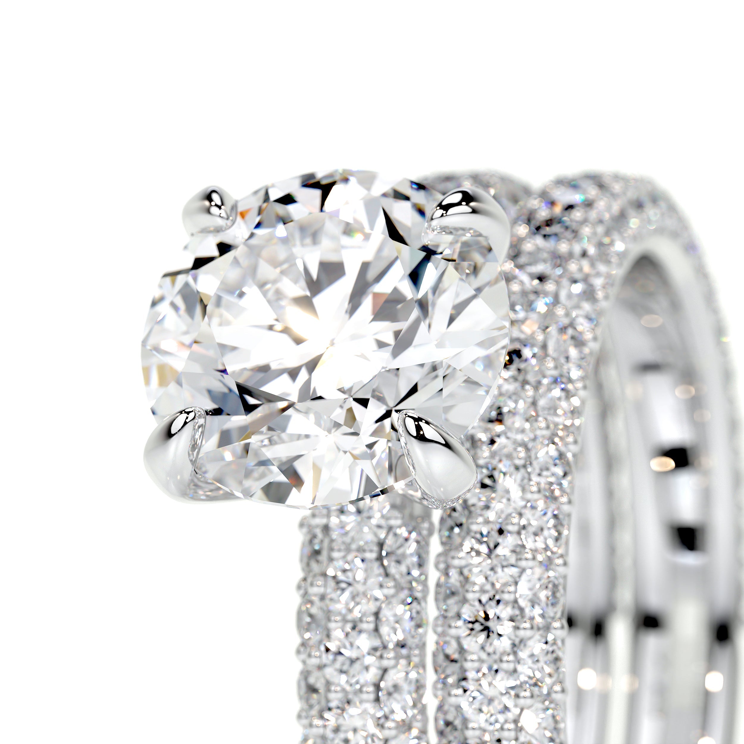 Charlotte Lab Grown Diamond Bridal Set -Platinum、mySite、hinf8tx79