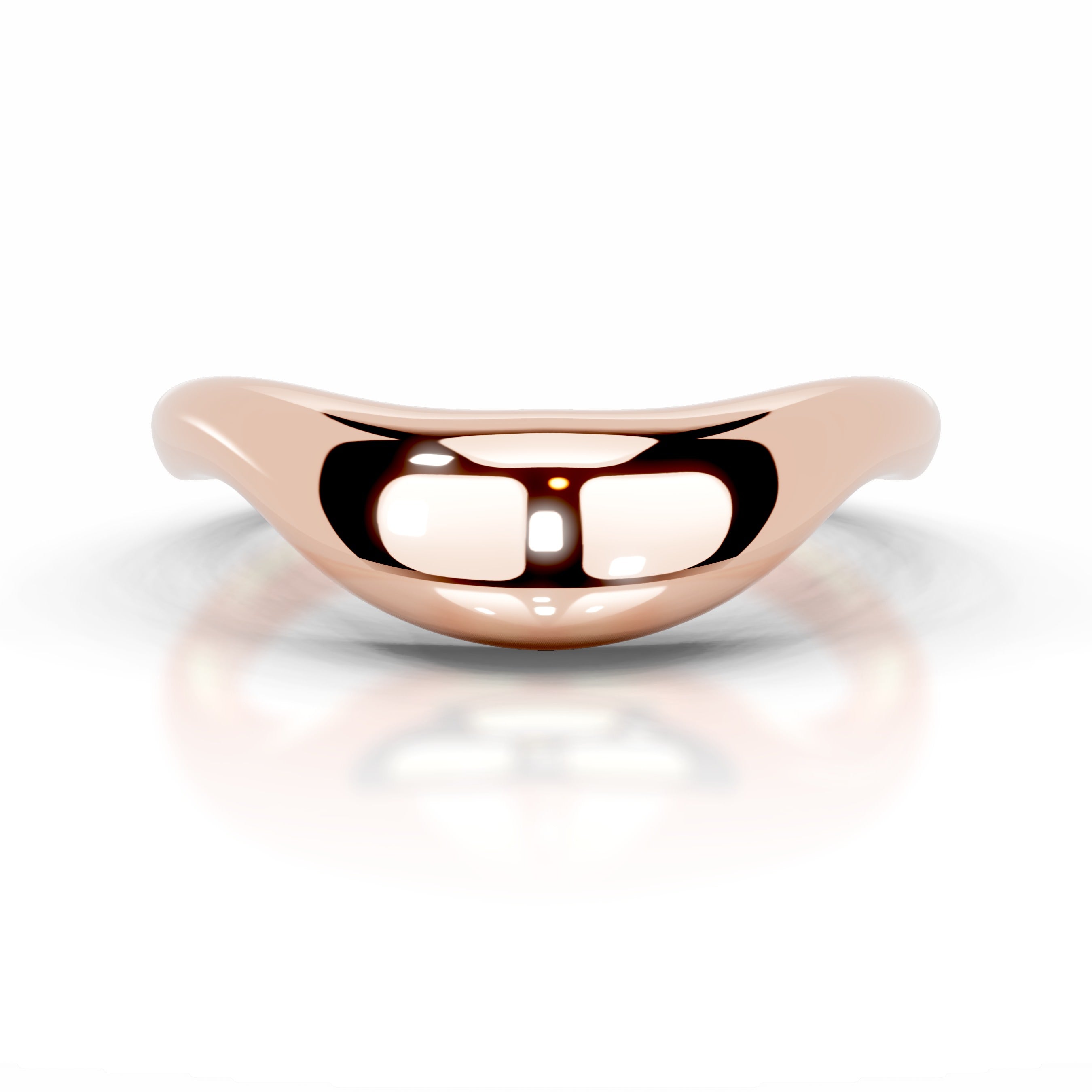 Asantewaa Wedding band - 14K Rose Gold、mySite、hinf8tx79
