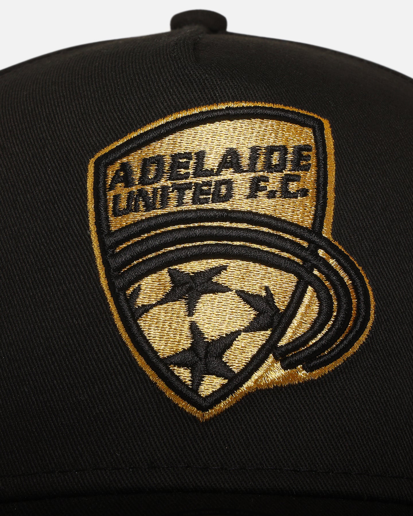 New Era Adelaide United FC 'A-League Exculsive' 9FORTY A-Frame Snapback Black/Gold、mySite、zt4zffjzw