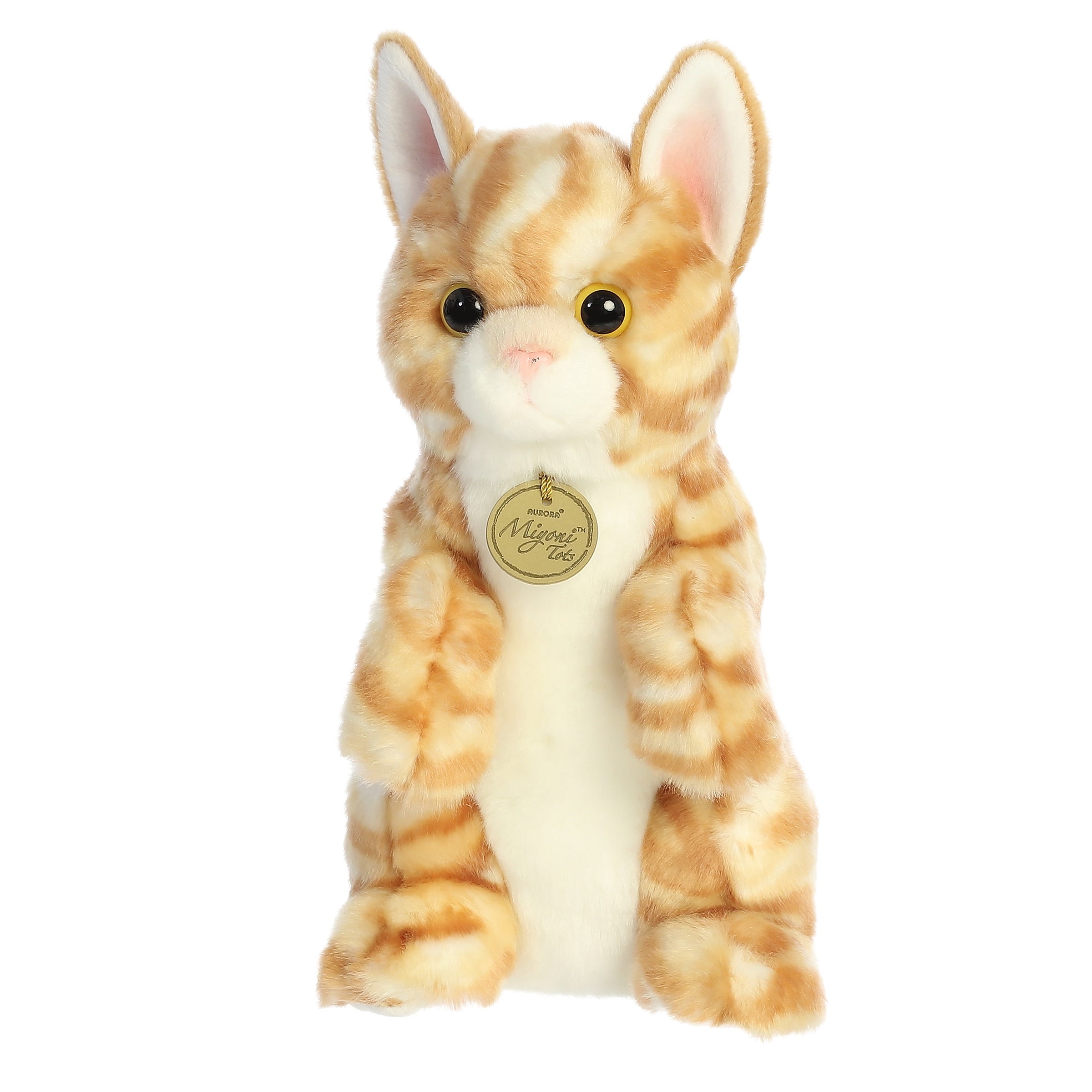 Aurora® - Miyoni® Tots - Sitting Pretty™ - 10.5 Orange Tabby Kitten、mySite、g9winljtr