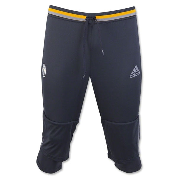 adidas Men's Juventus 16/17 3/4 Pants Dark Grey/Collegiate Gold、mySite、noshort