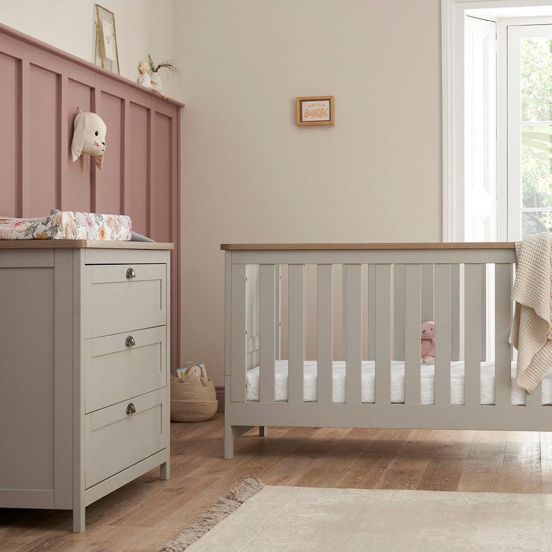  Tutti Bambini Verona 2 Piece Room Set - Dove Grey/Oak、mySite、merchandisen