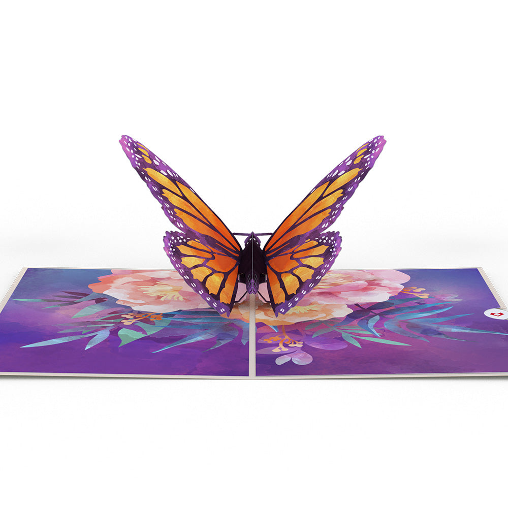 Monarch Butterfly Pop-Up Card、mySite、solidvoid