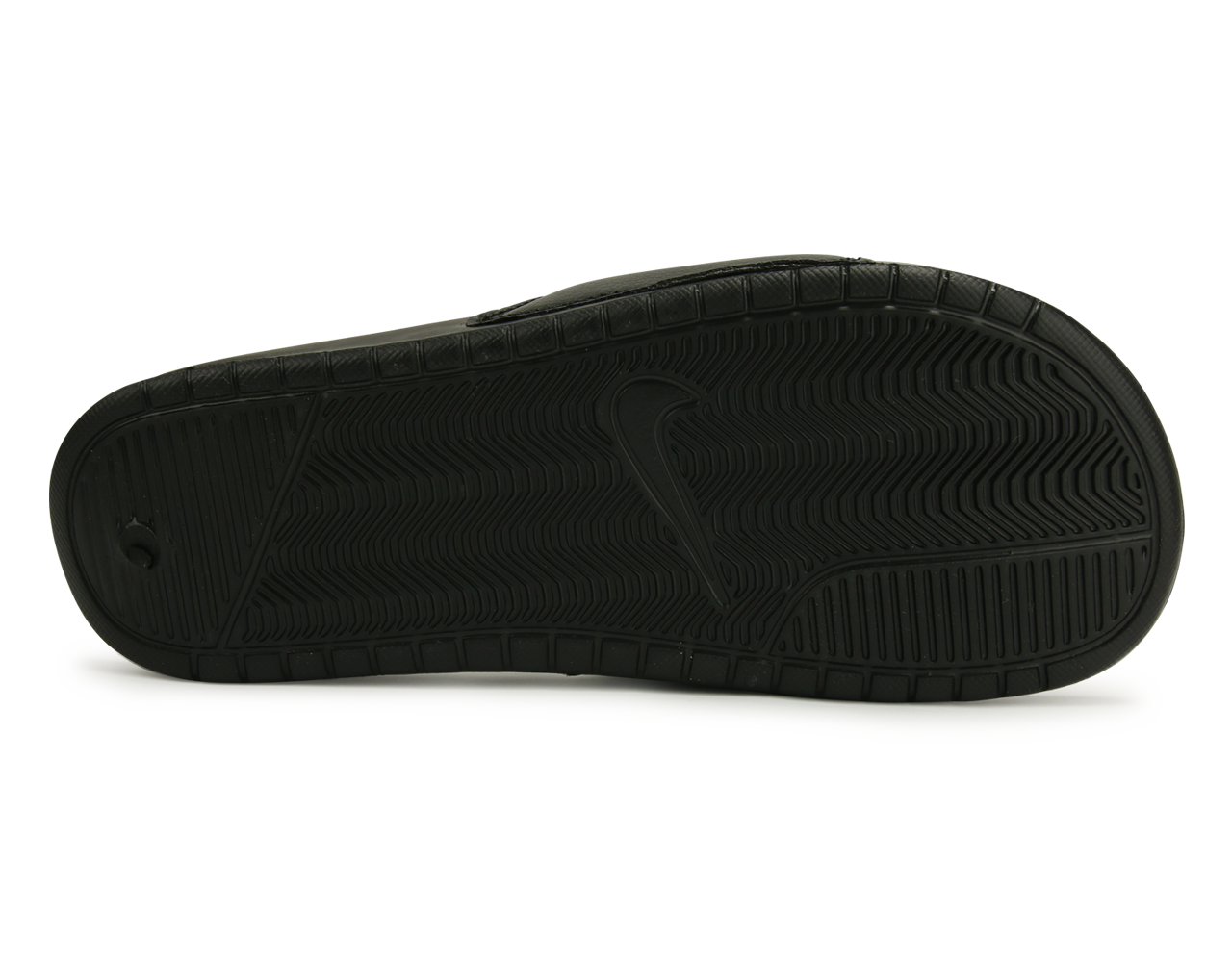 Nike Men's Benassi JDI Sandal Black/White、mySite、noshort