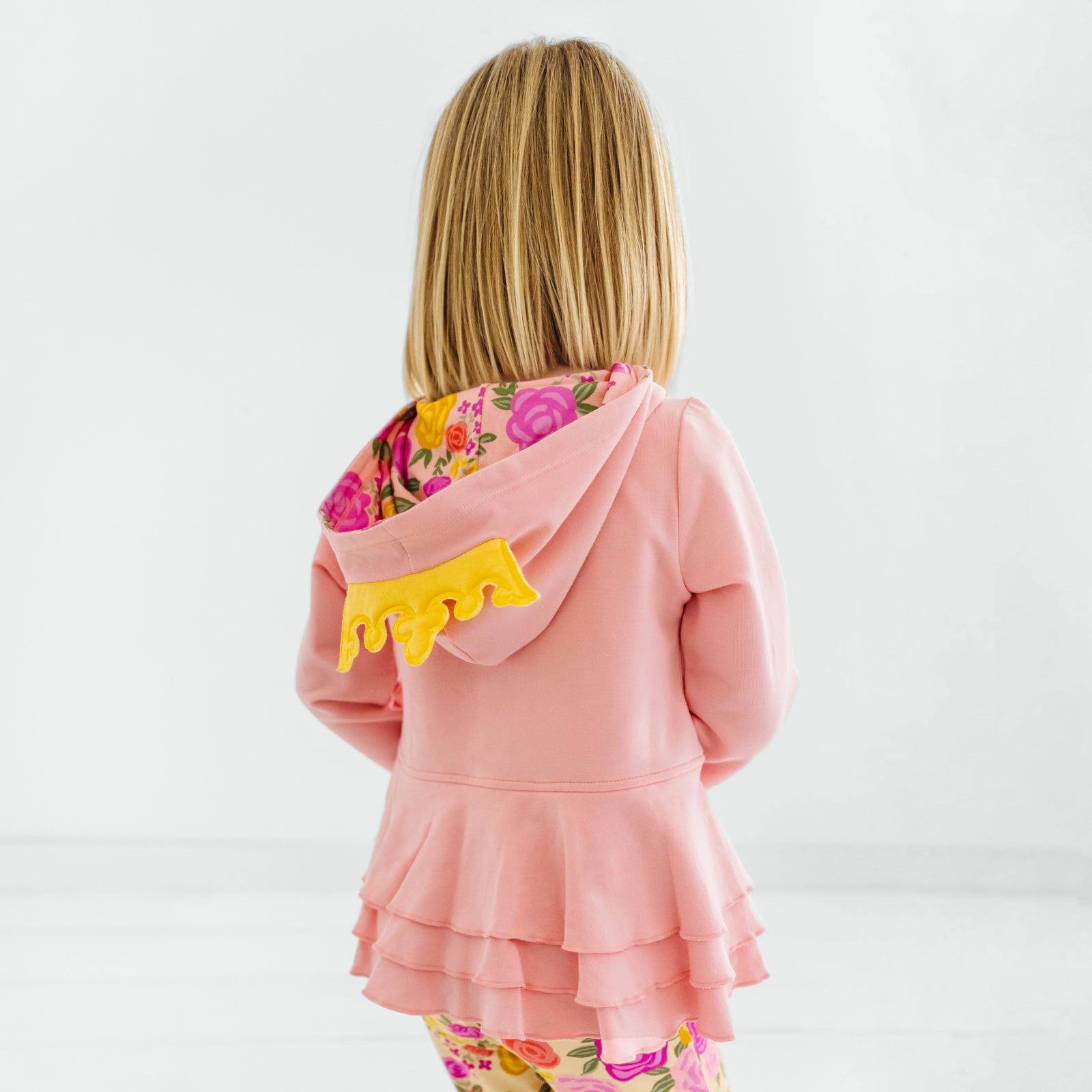 Disney Princess Belle Peplum Hoodie、mySite、g9winljtr