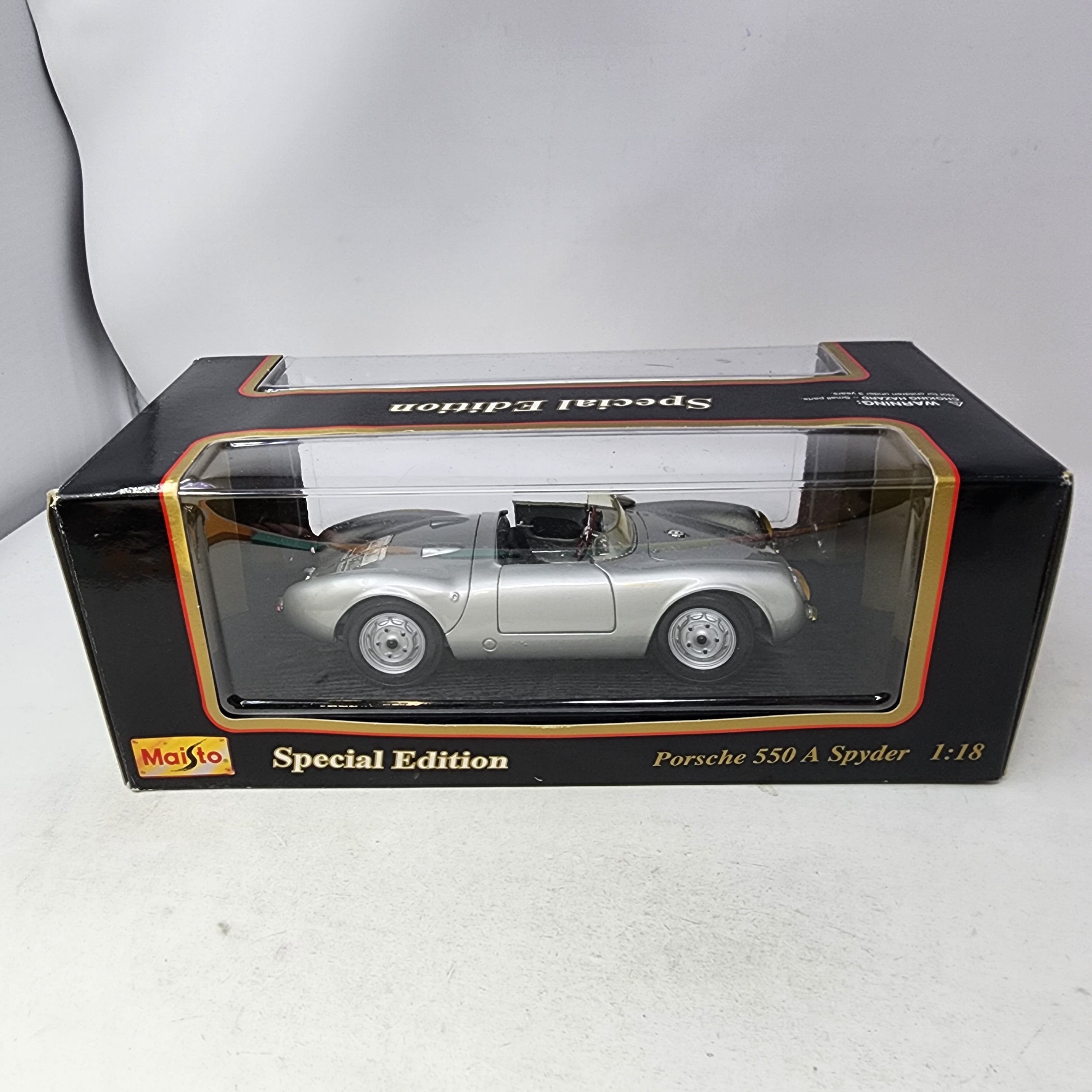 Porsche 550 A Spyder * Maisto Special Edition 1/18 Scale、mySite、hgirdovlk