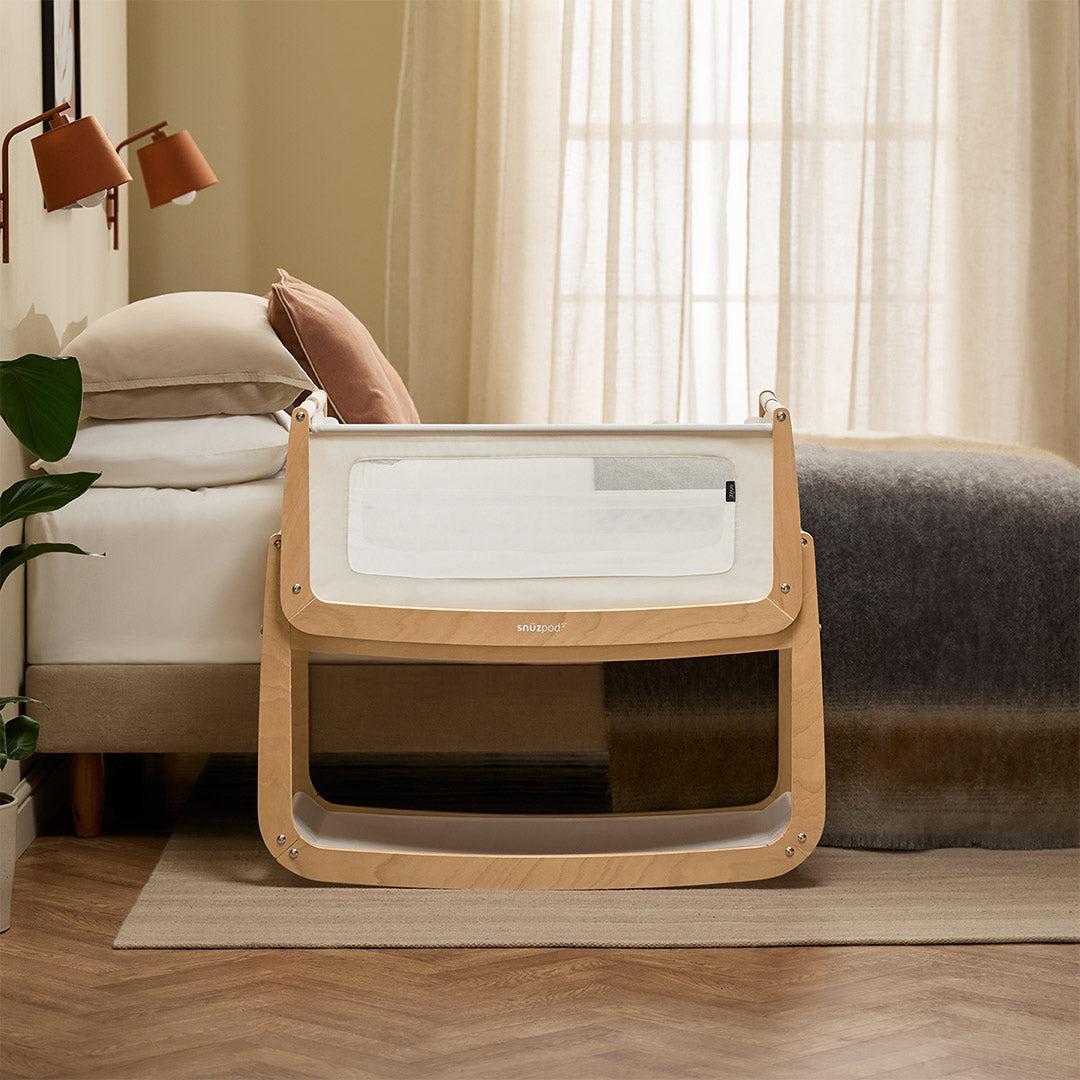 SnuzPod 5 Bedside Crib - Natural、mySite、merchandisen