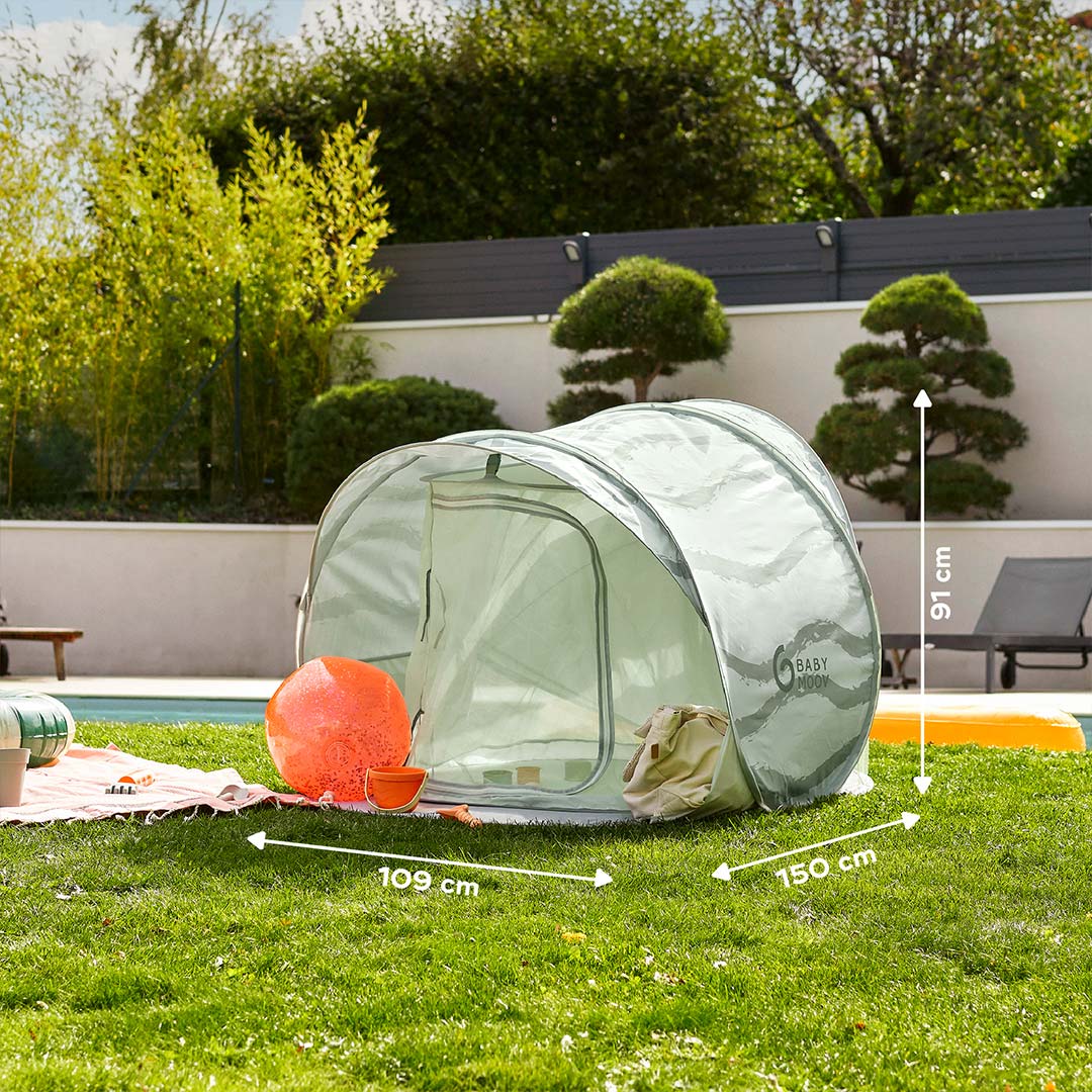  Babymoov Moov & Protect Anti UV Shelter - Green Lagoon、mySite、merchandisen