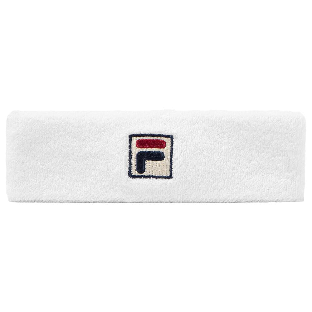 Fila Solid Box F Headband - White、mySite、neckold
