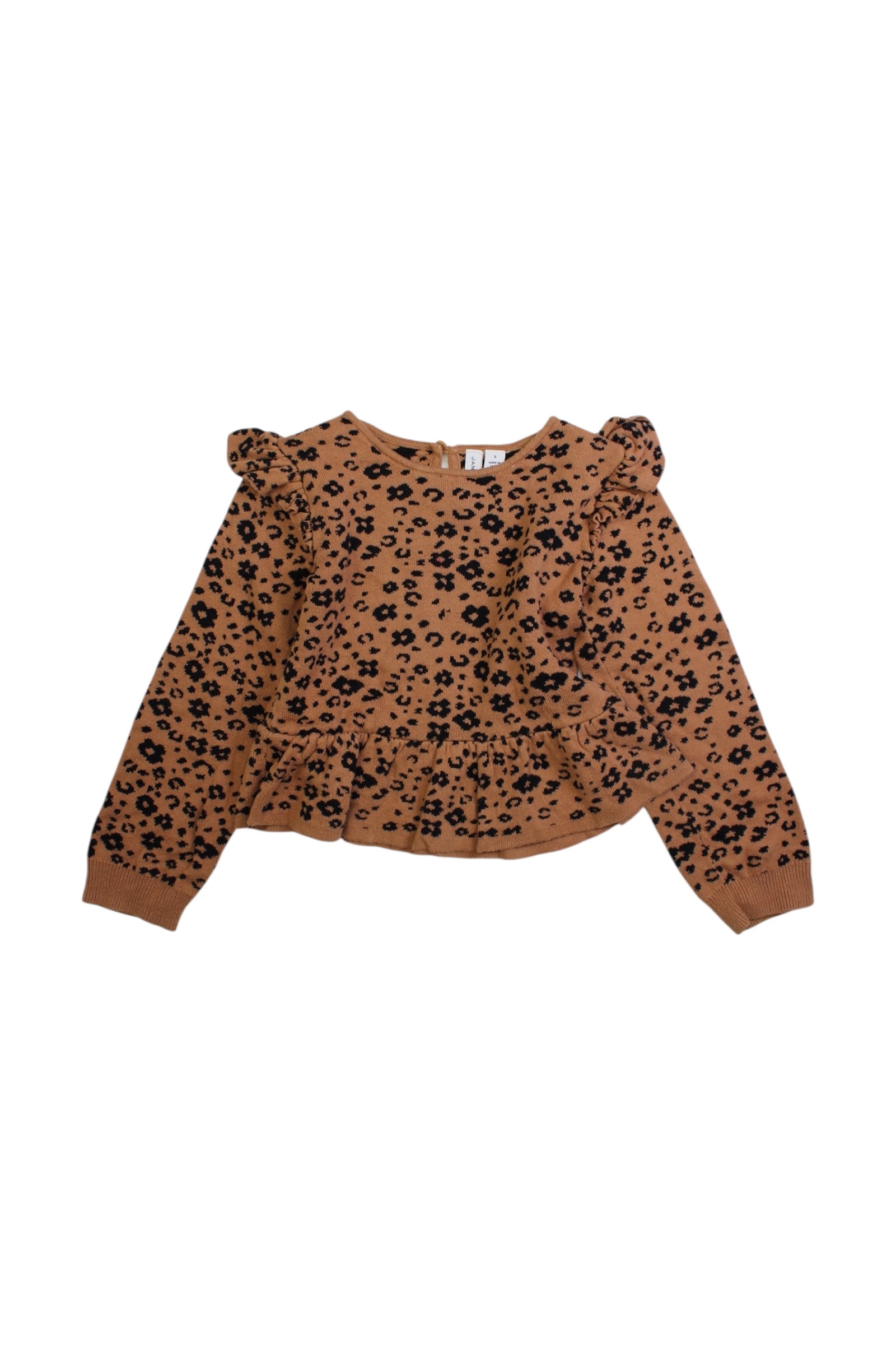 Janie & Jack Animal Print Crewneck Sweatshirt Size 5T、mySite、g9winljtr