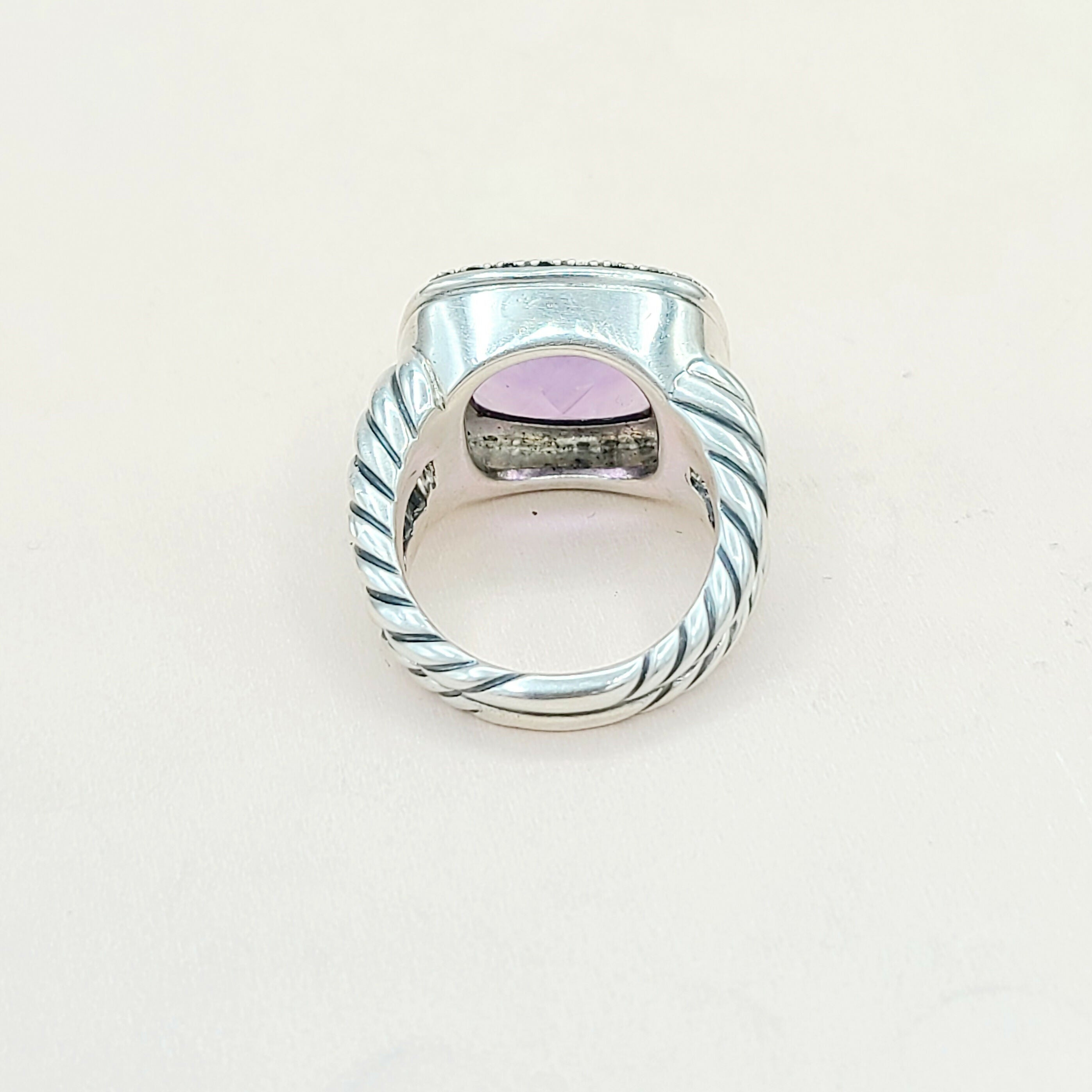 David Yurman Albion Moonlight Ice Ring 14mm Amethyst、mySite、hinf8tx79