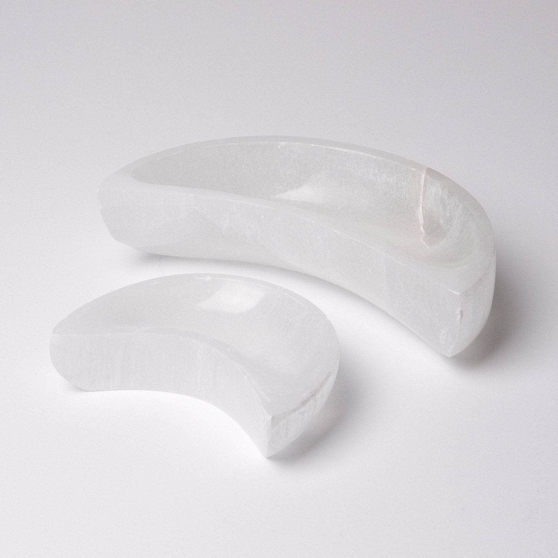 Selenite Moon Crystal Recharging Bowl、mySite、hinf8tx79