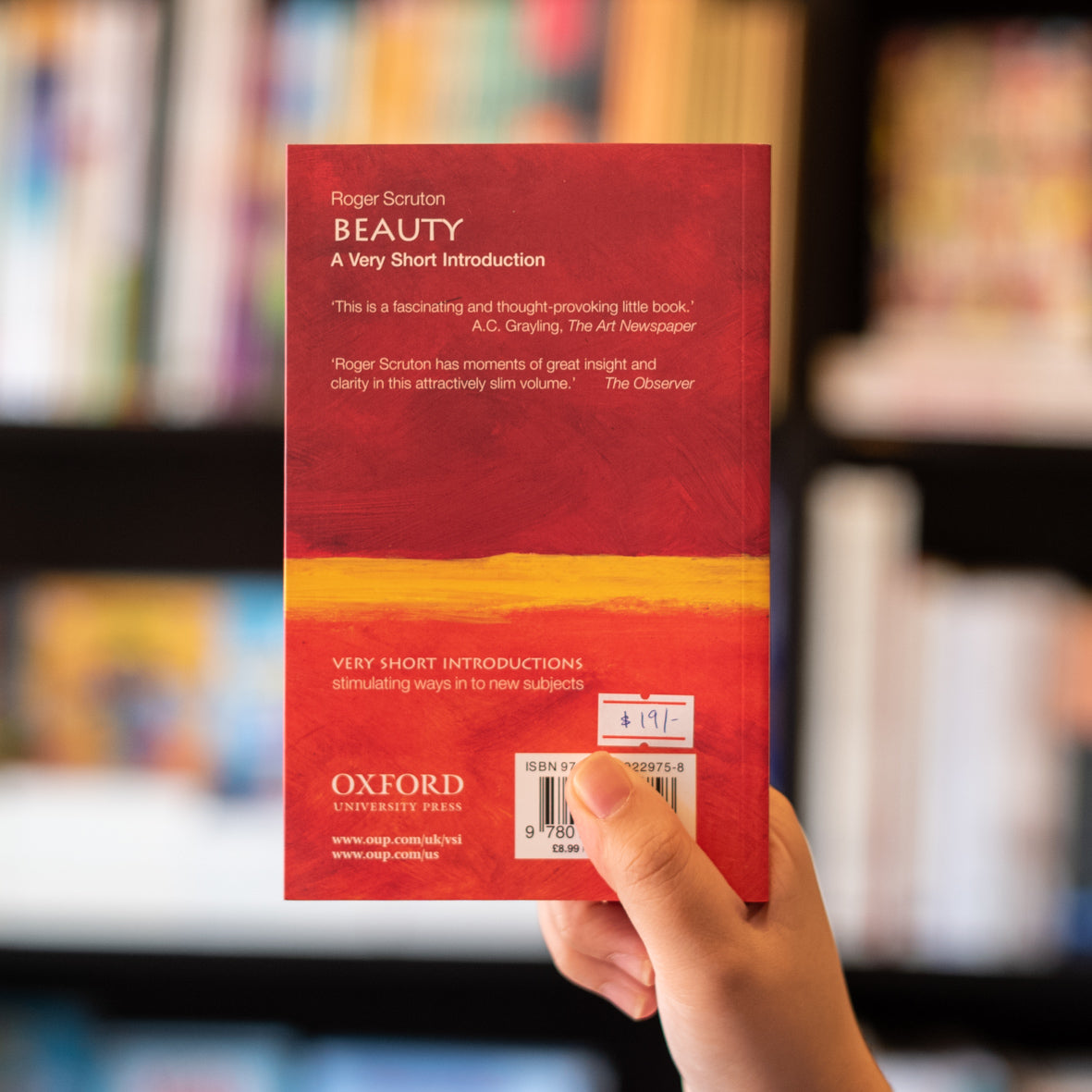 Beauty: A Very Short Introduction、mySite、topwebapps