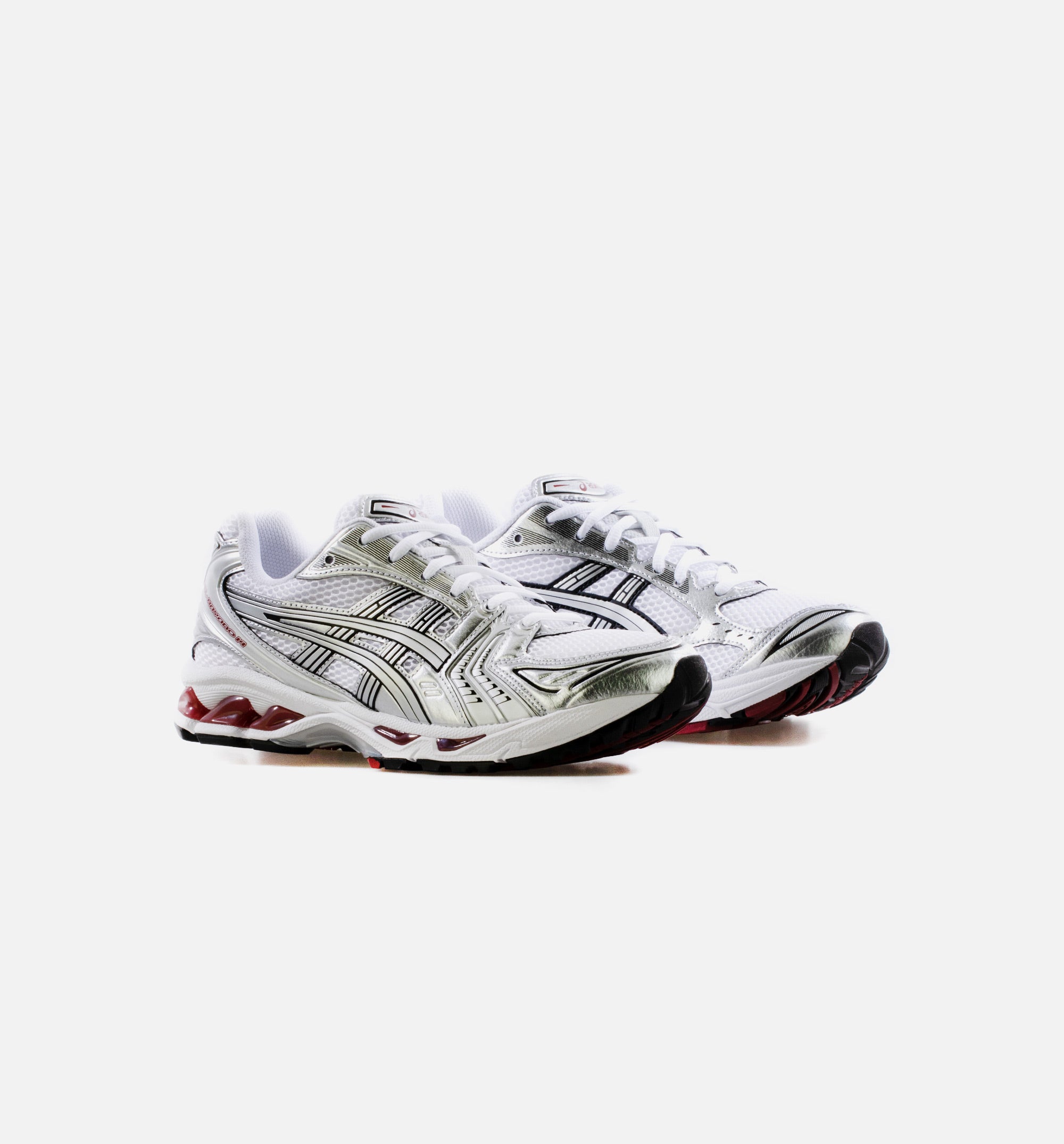 Gel Kayano 14 OG Mens Lifestyle Shoe - White/Silver/Red、mySite、dreamappss