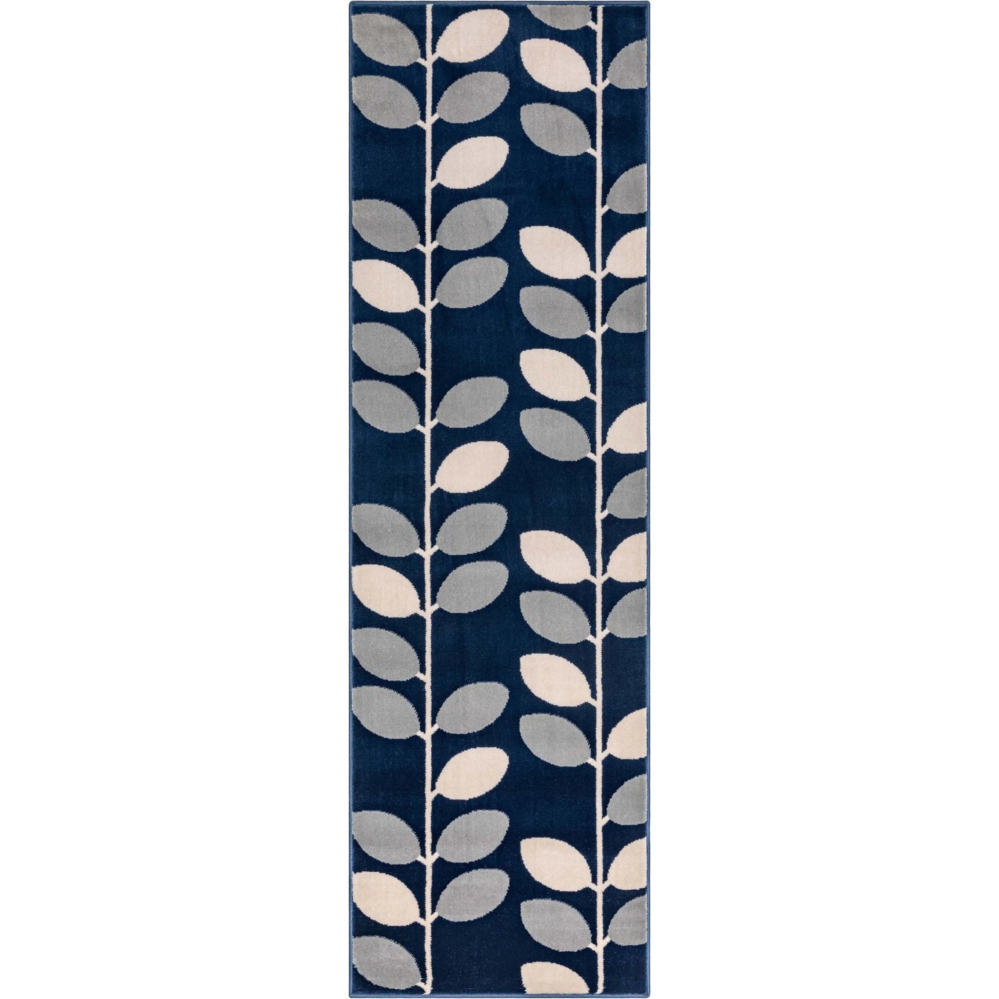 Belinay Botanical Leaves Pattern Rug、mySite、gigharbornorthrealestate