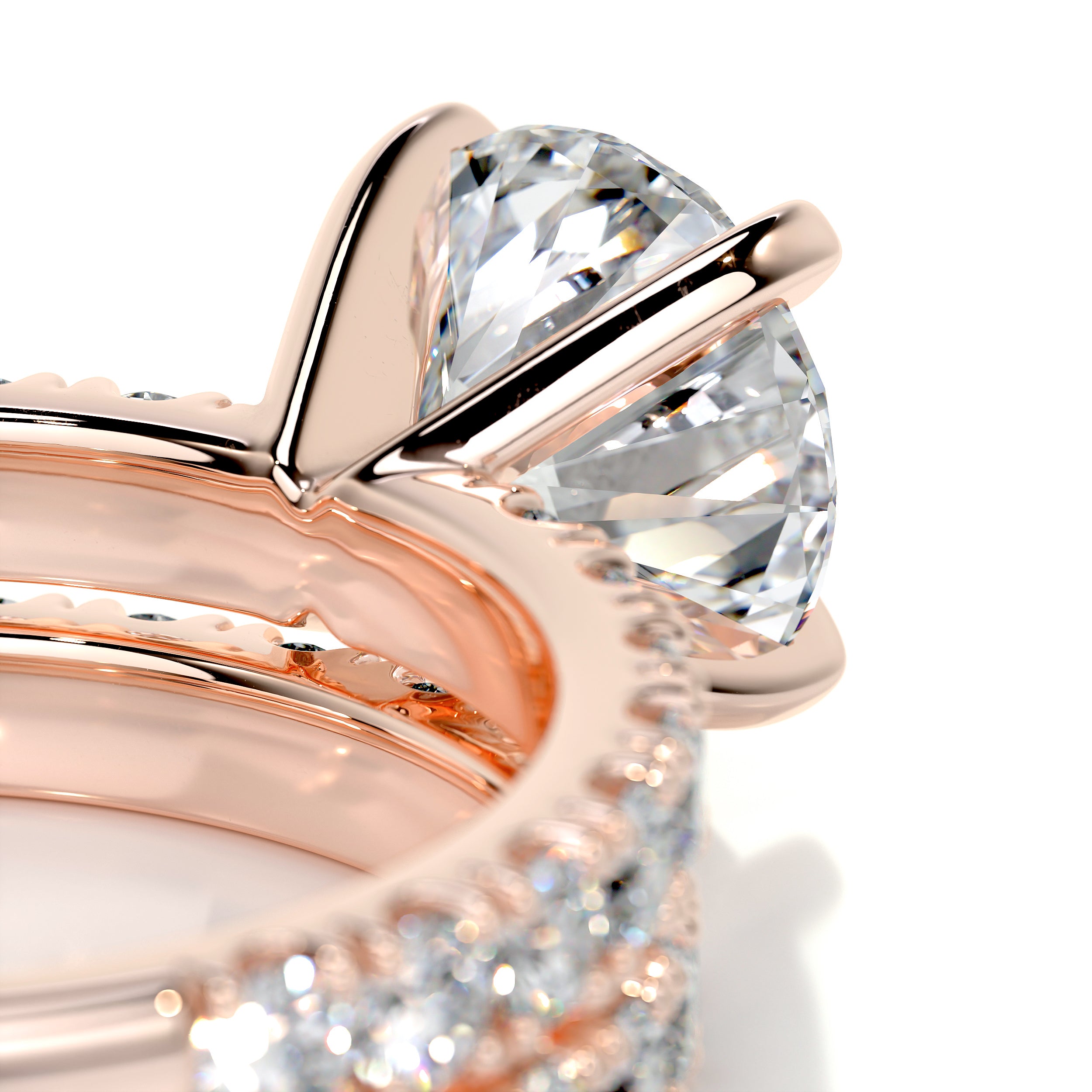 Alison Diamond Bridal Set -14K Rose Gold、mySite、hinf8tx79