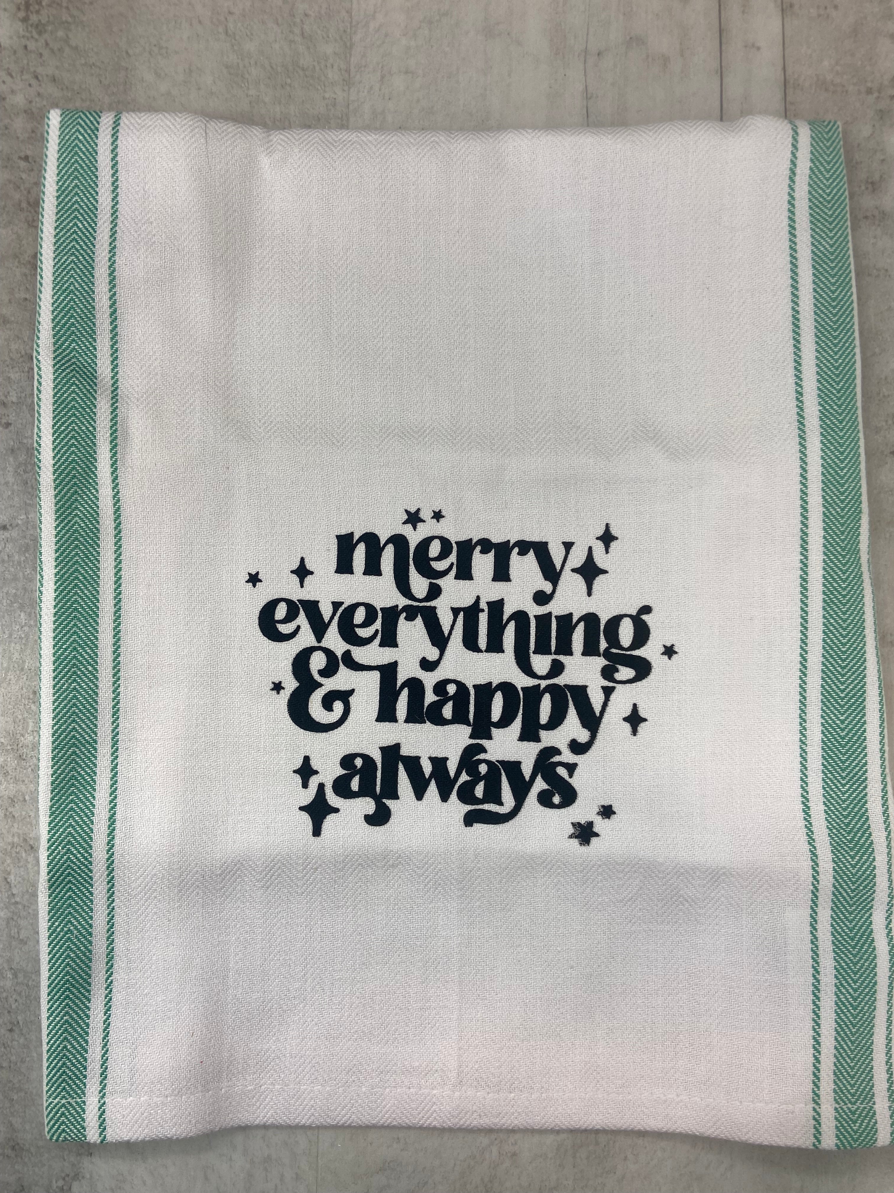 Holiday Tea Towel、mySite、garagedoors4me