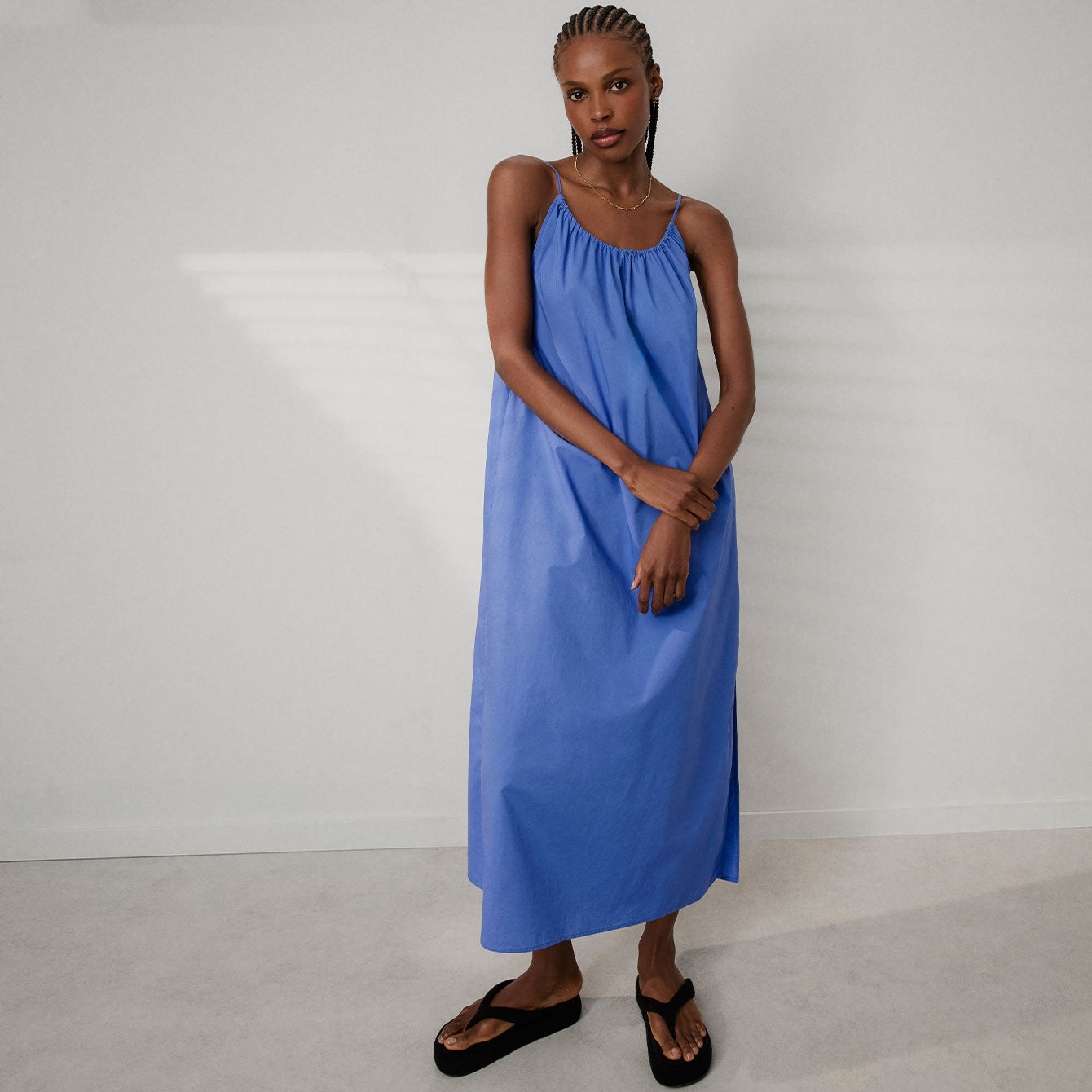 Airy Cotton Maxi Dress、mySite、bengalsvssteelers