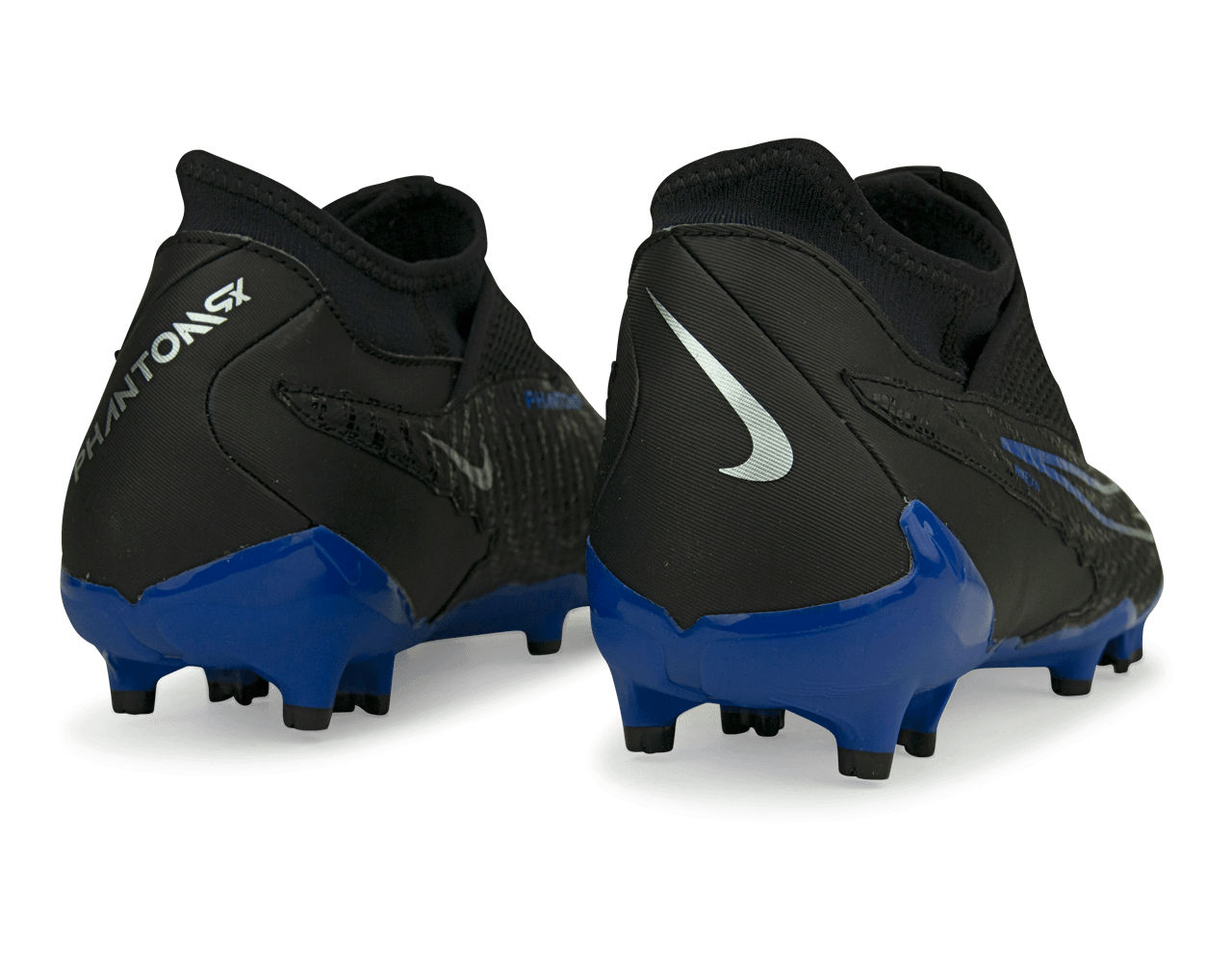 Nike Men's Phantom GX Academy DF FG/MG Black/Blue、mySite、bottomscart