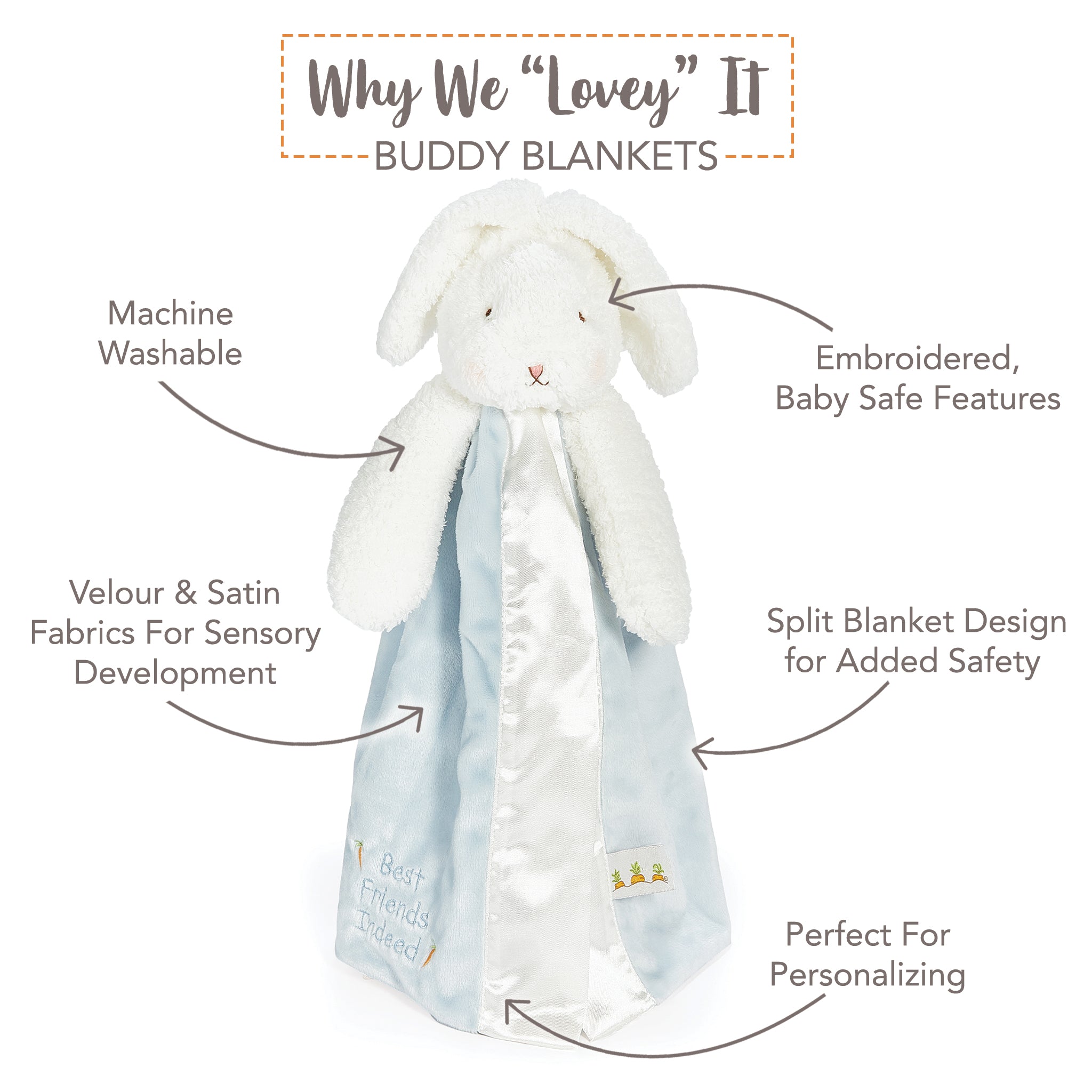 Bud Bunny Buddy Blanket、mySite、g9winljtr