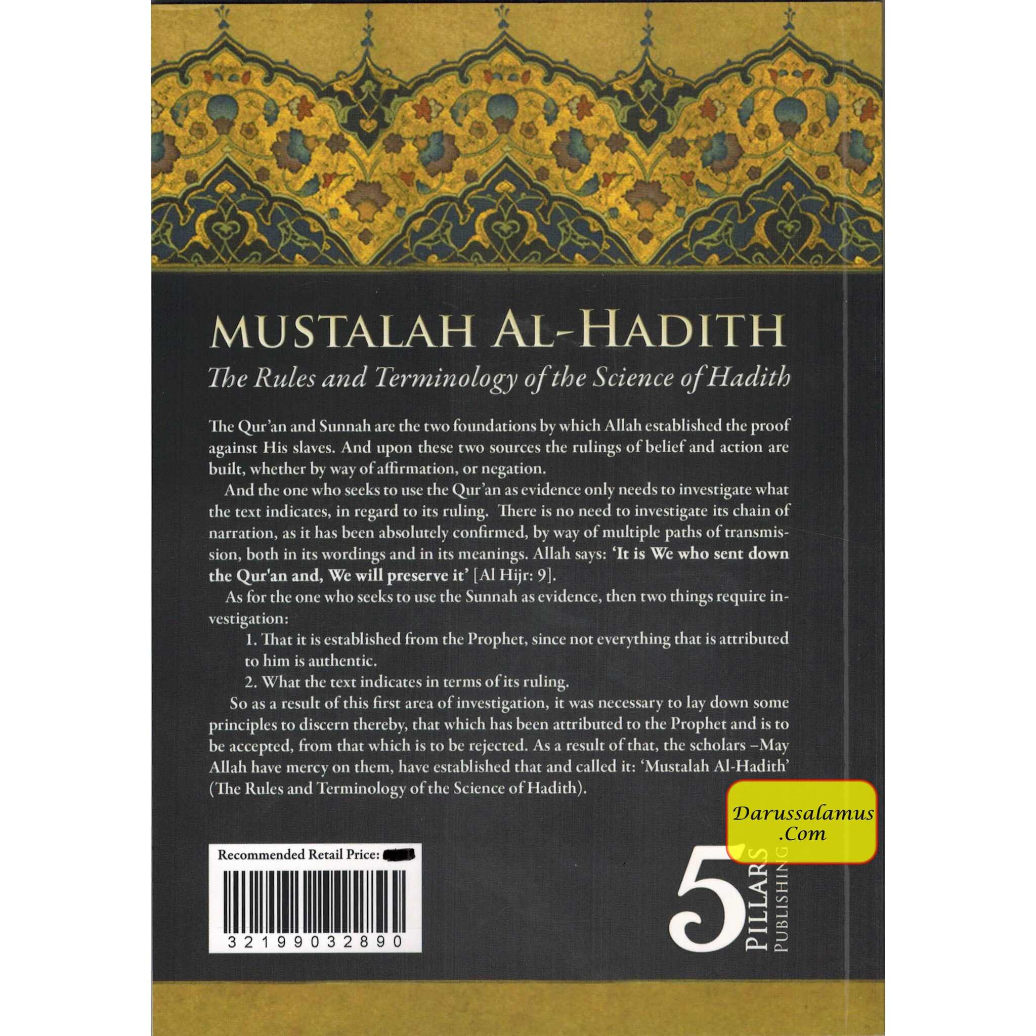 Mustalah Al-Hadith The Rules and Terminology Of the Science Of Hadith By Shaykh Muhammad bin Salih al-Uthaymin、mySite、topwebapps