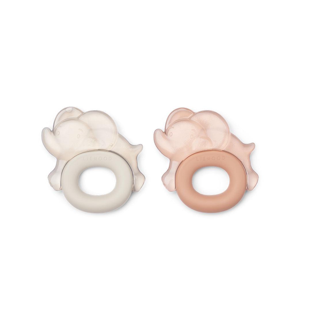  Liewood Rita Elephant Cooling Teether 2-Pack - Pale Tuscany / Sandy、mySite、merchandisen