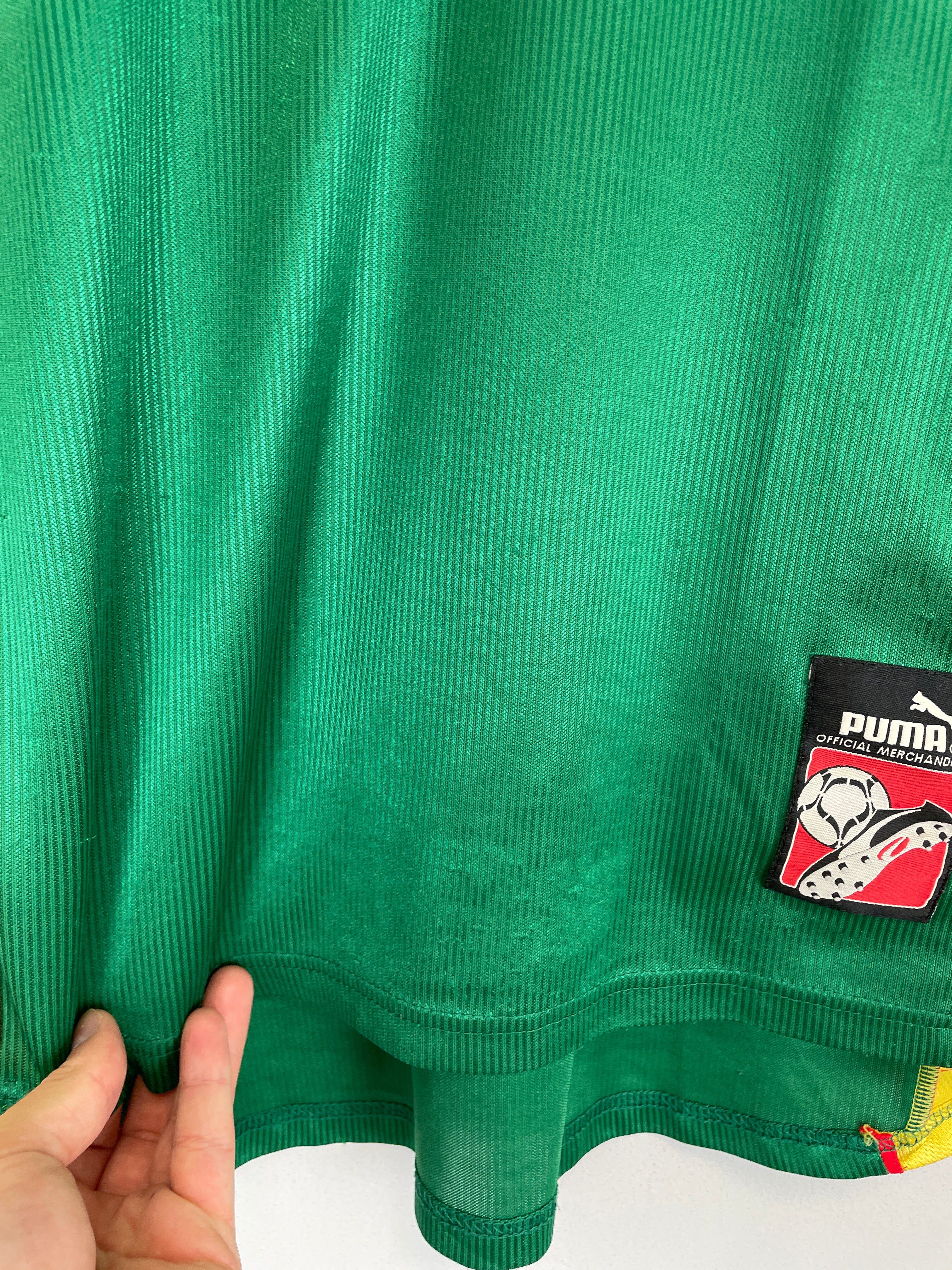 1998/99 CAMEROON HOME SHIRT (S) PUMA、mySite、sh1998/99 CAMEROON HOME SHIRT (S) PUMA、mySite、glenpowelloop_name