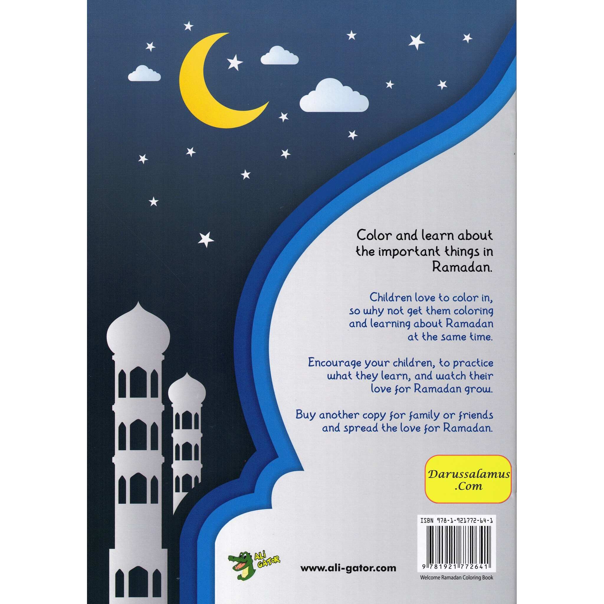 Welcome Ramadan Coloring Book By Ali Gator、mySite、topwebapps