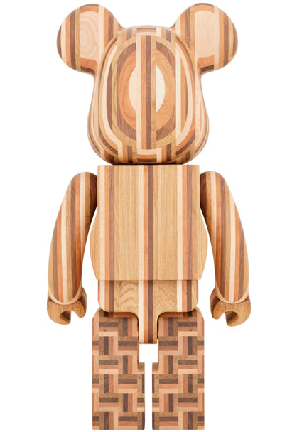  1000% Bearbrick Karimoku Yosegi 2nd、mySite、greenlandpopulation