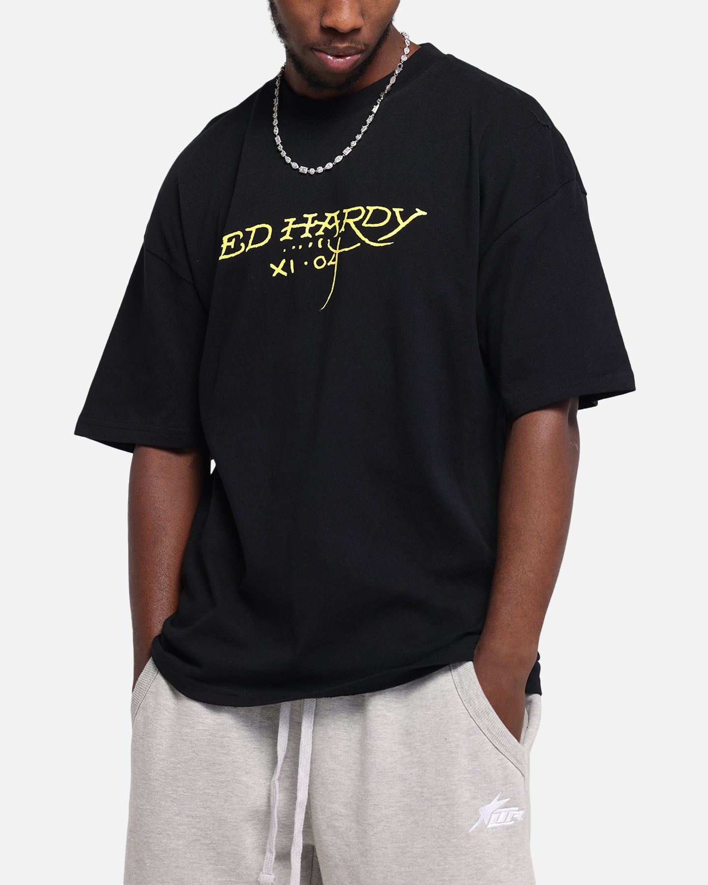 Ed Hardy Mermaid T-Shirt Black、mySite、zt4zffjzw