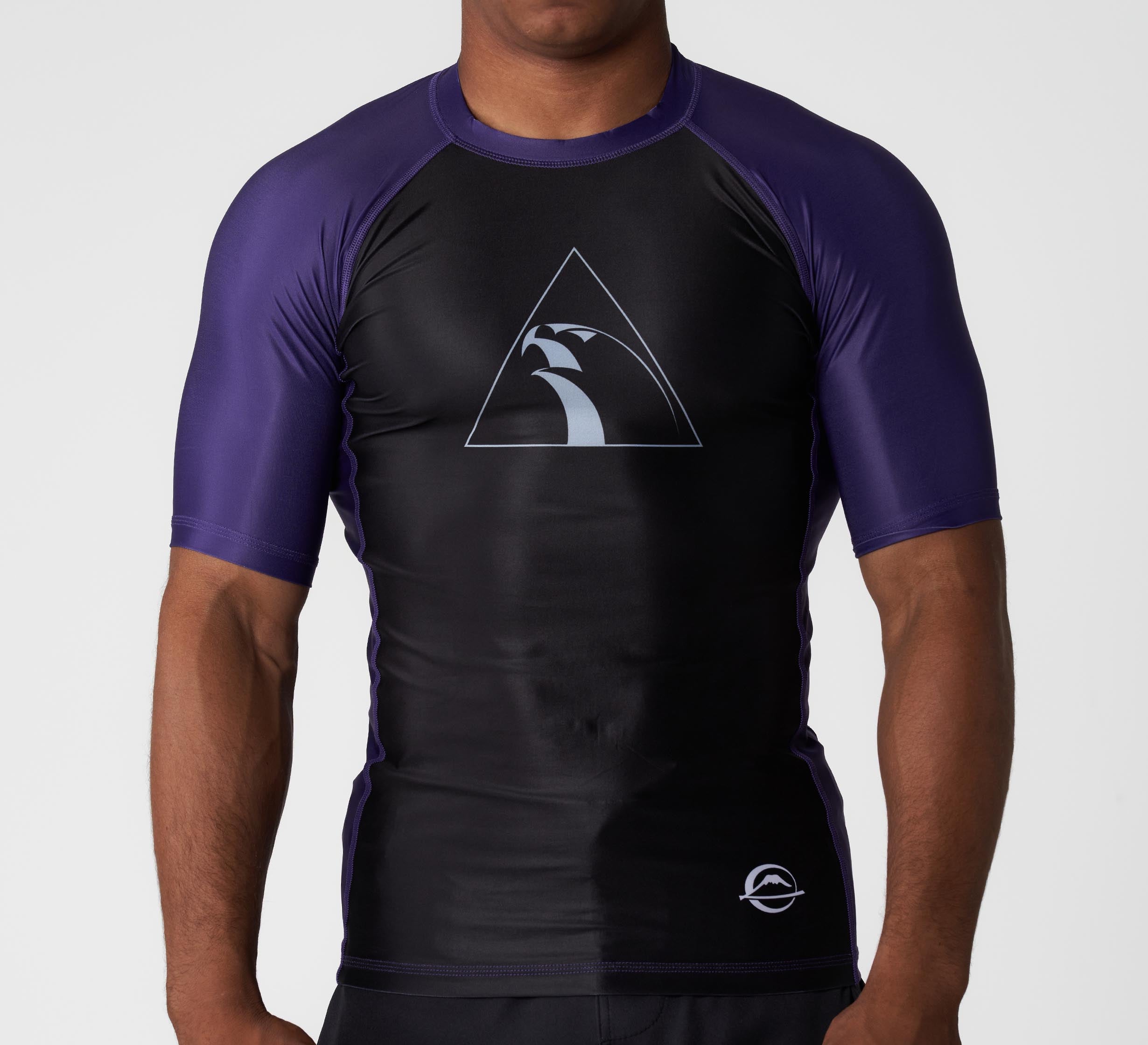 FUJI x Alliance Ranked Short Sleeve Rashguard Purple、mySite、gigharbornorthrealestate
