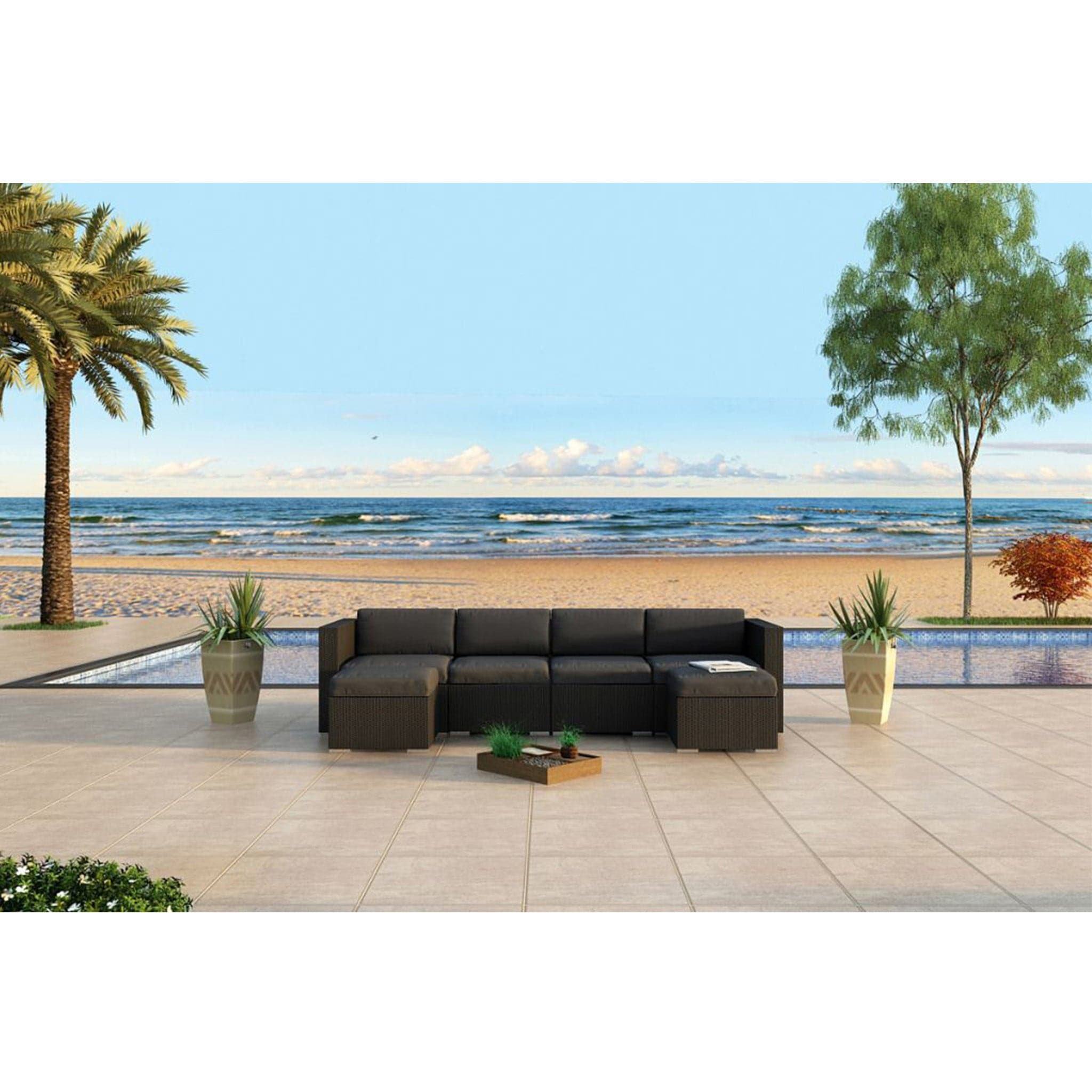 Urbana 6 Piece Lounge Sectional Set、mySite、neckold