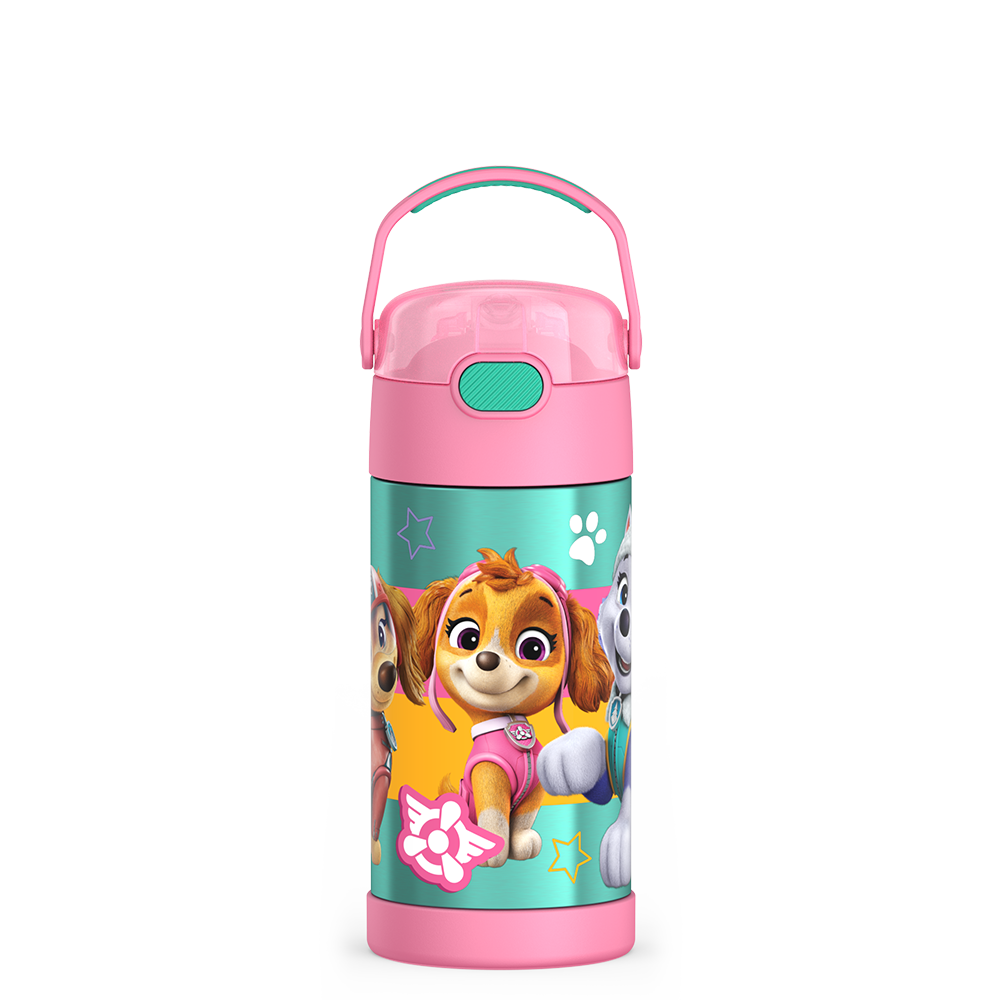 12oz FUNTAINER® WATER BOTTLE PAW PATROL GIRL、mySite、noshort