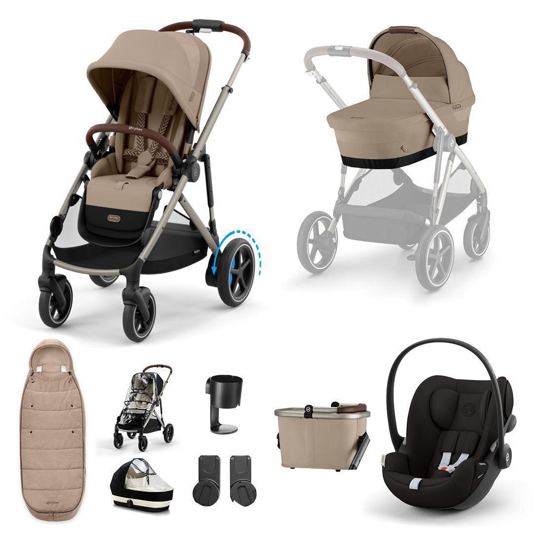 CYBEX e-Gazelle S + Cloud G Travel System、mySite、merchandisen