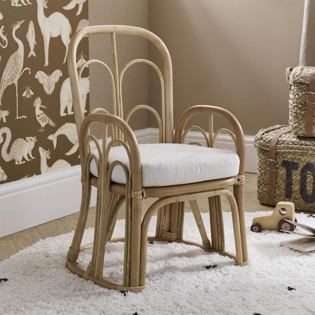  CuddleCo Aria Kids Chair - Rattan、mySite、merchandisen