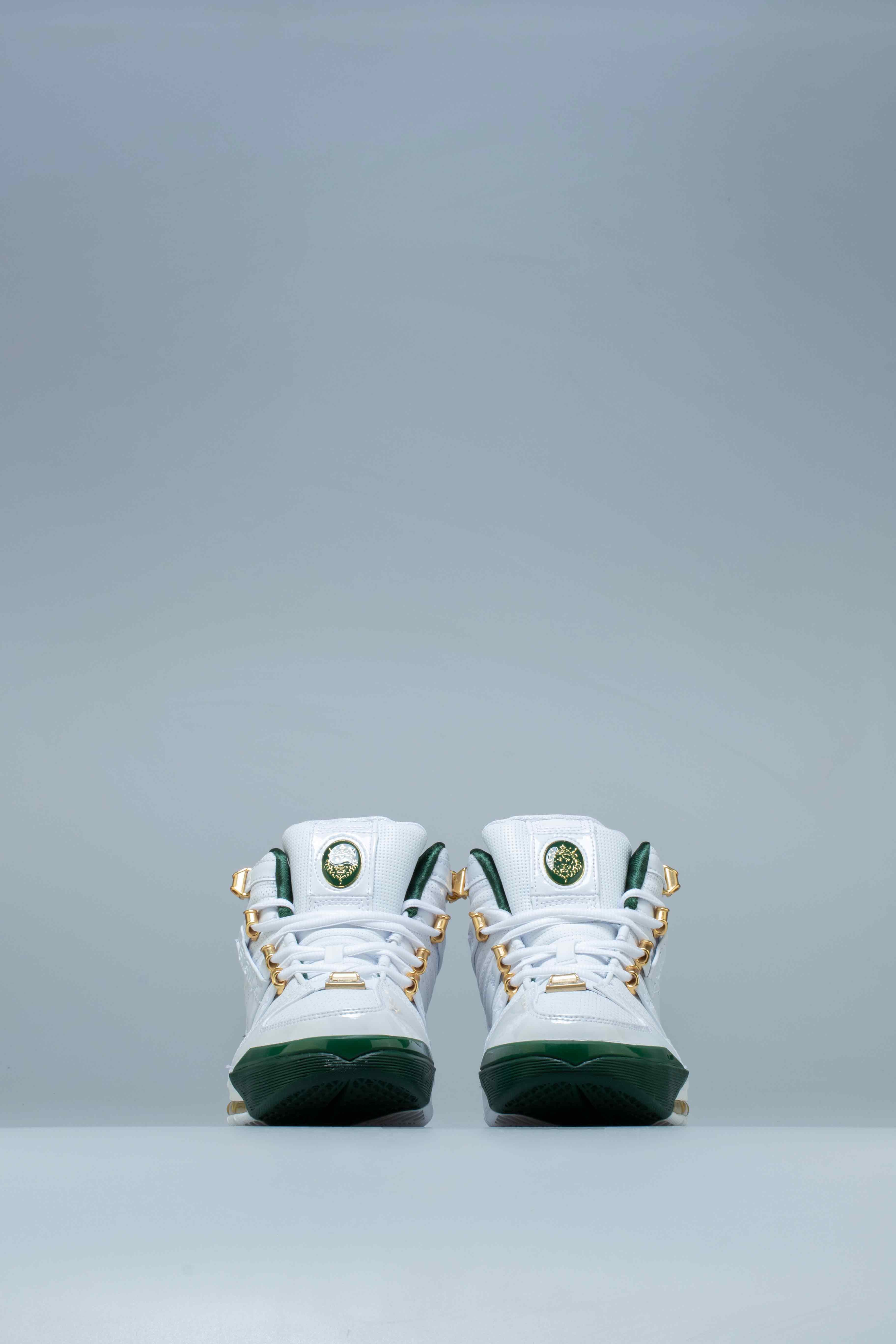 Lebron 3 QS Svsm Home Mens Basketball Shoe - White/Deep Forest-Gold Dust、mySite、dreamappss
