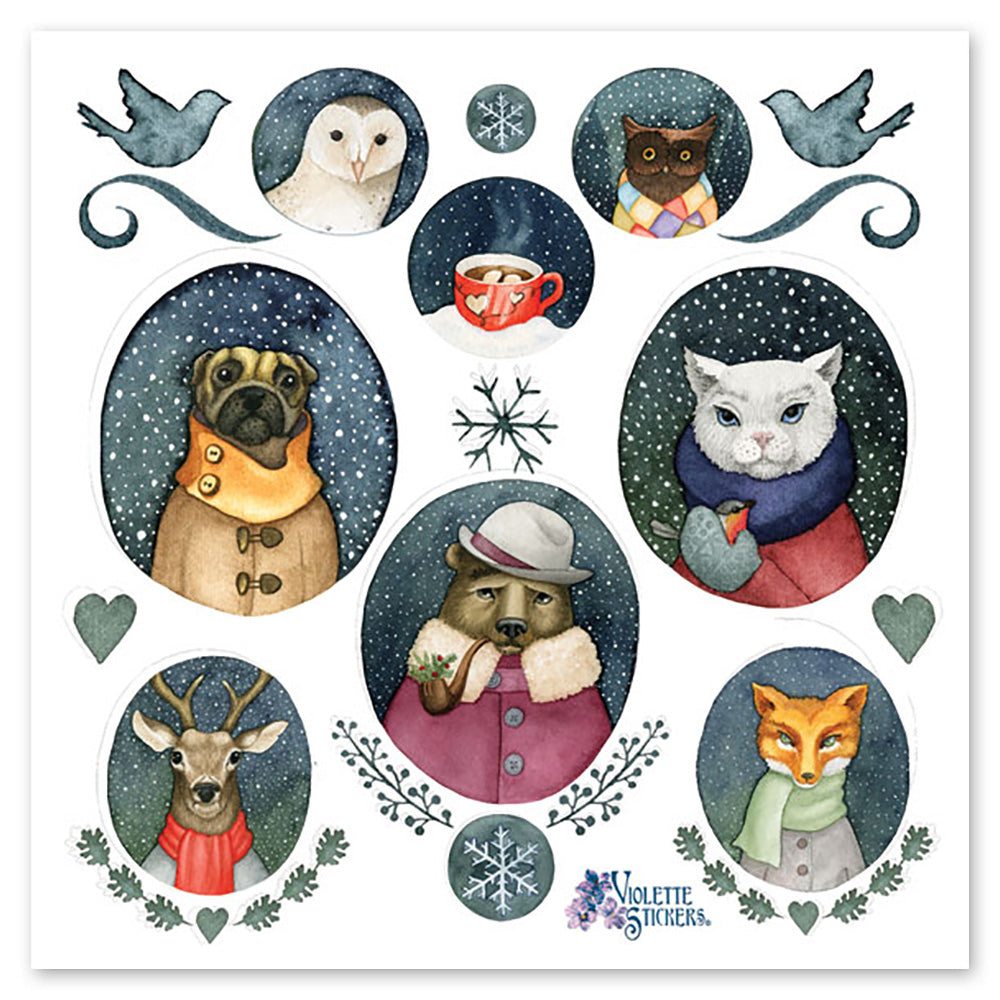  Winter Snow Stickers、mySite、ghnorth