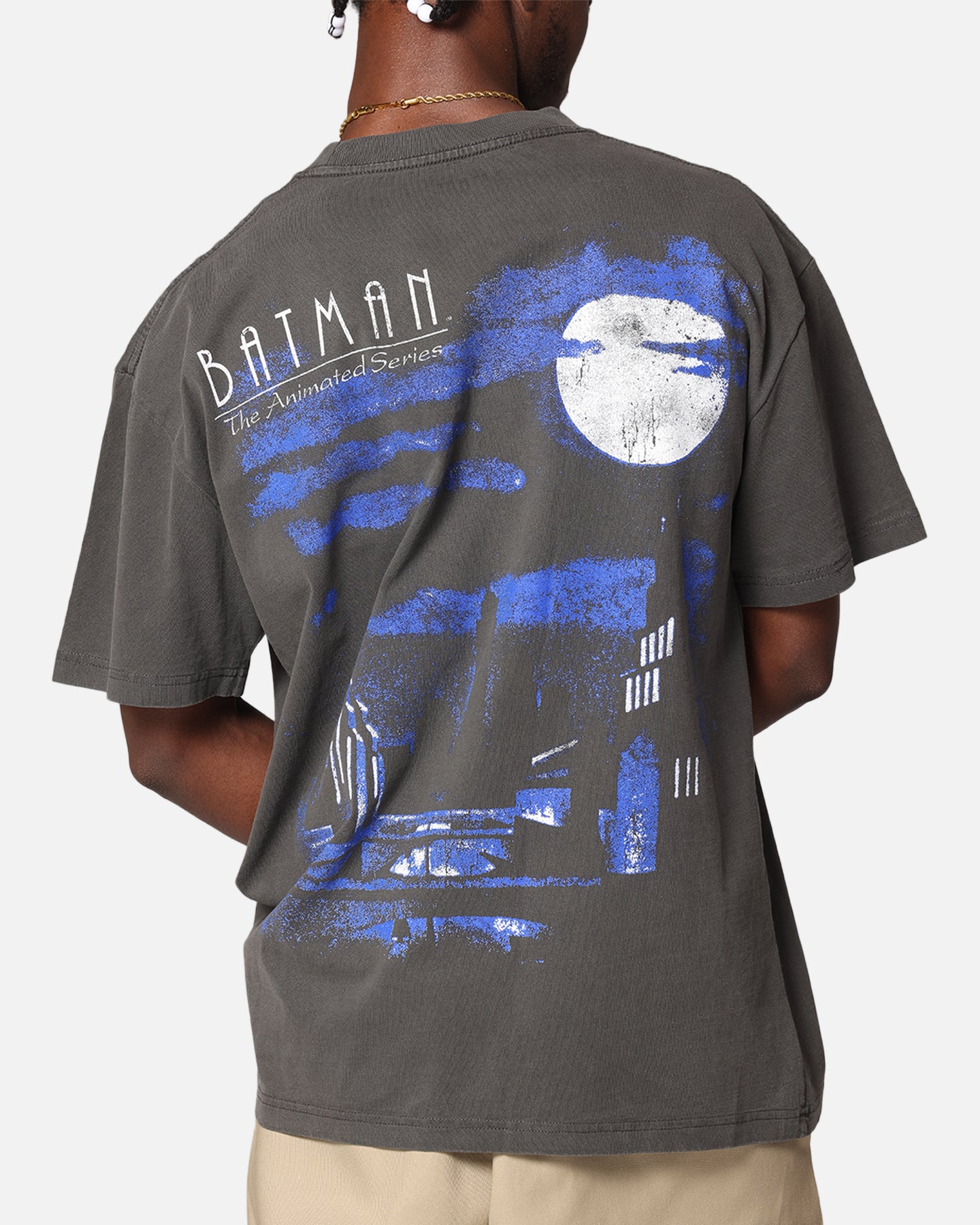 American Thrift X DC Batman The Animated Series Heavy T-Shirt Black Wash、mySite、zt4zffjzw