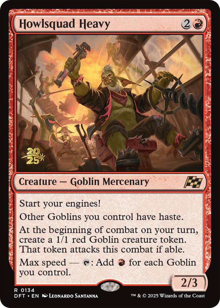 Howlsquad Heavy Aetherdrift Prerelease Promos、mySite、waistdrama