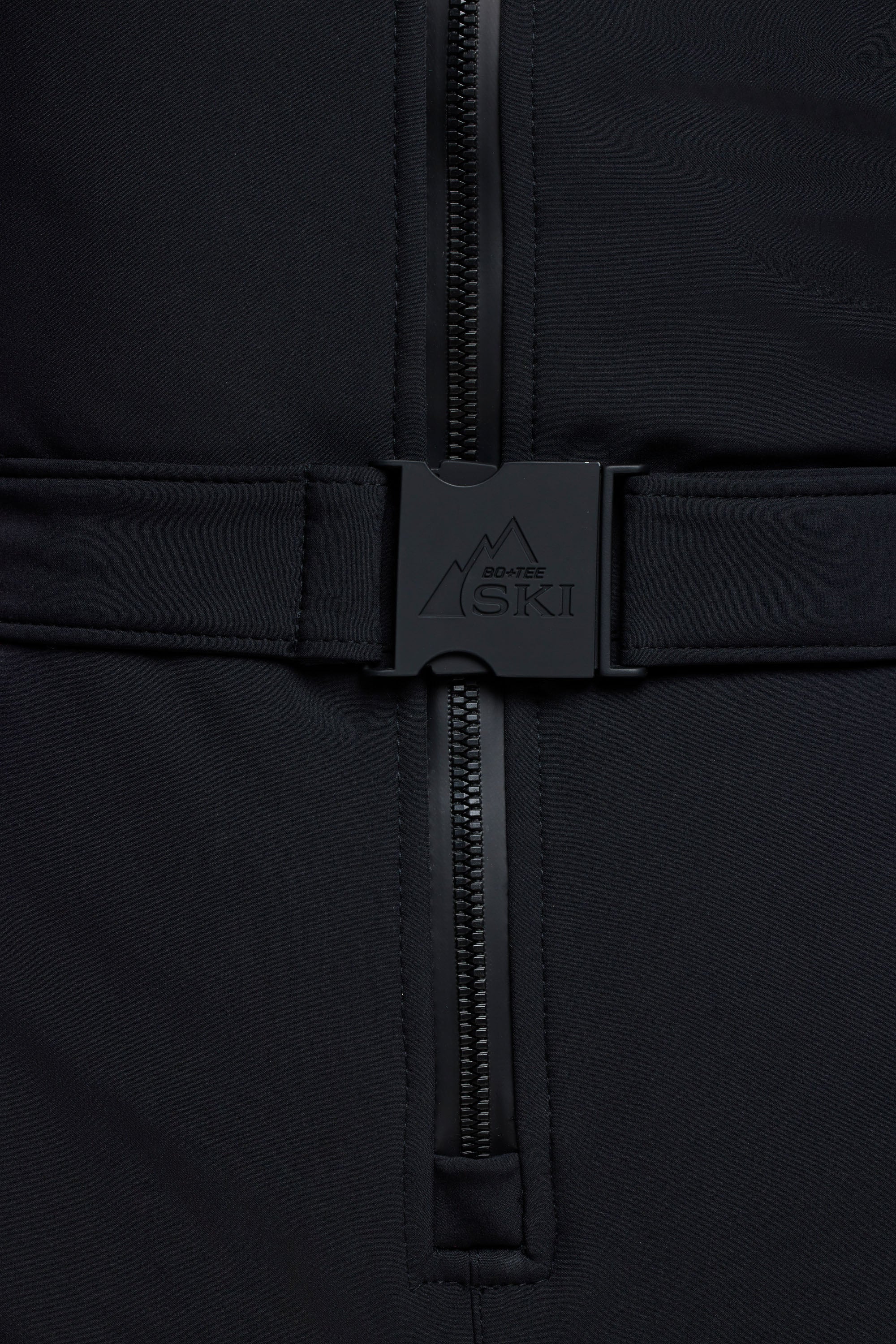 Fleece Lined Ski Suit in Black、mySite、solidvoid