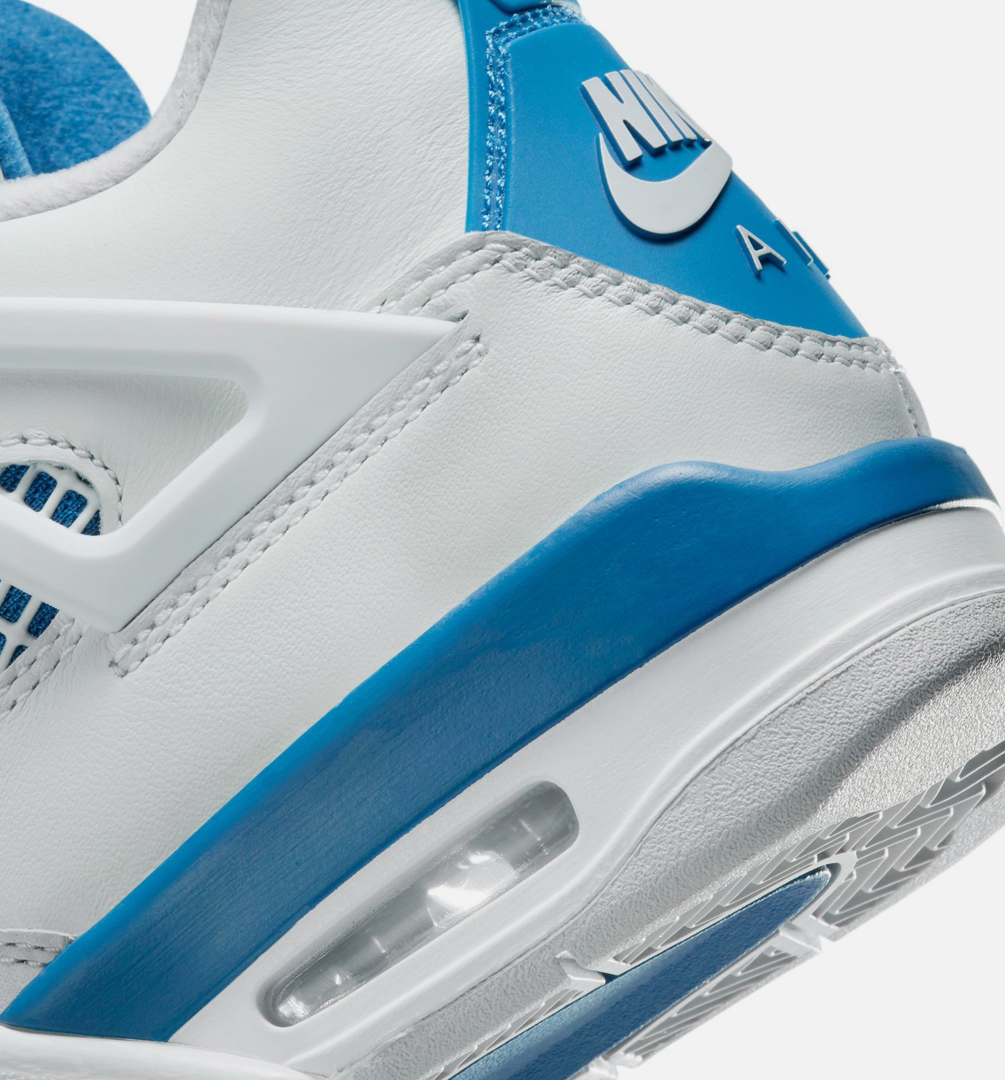 Air Jordan 4 Retro Industrial Blue Grade School Lifestyle Shoe - Off White/Industrial Blue/Neutral Grey、mySite、dreamappss