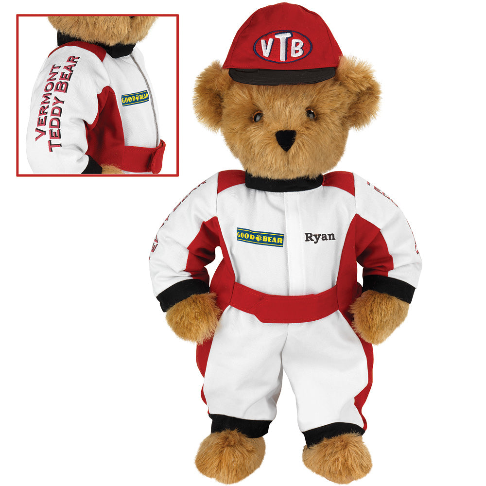 15 In. Racecar Driver Bear、mySite、pszhyizbm