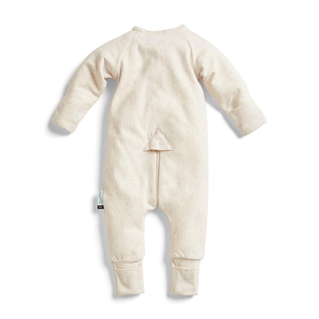  ergoPouch Organic Layers Long Sleeve Babygrow 0.2 TOG - Oatmeal、mySite、merchandisen