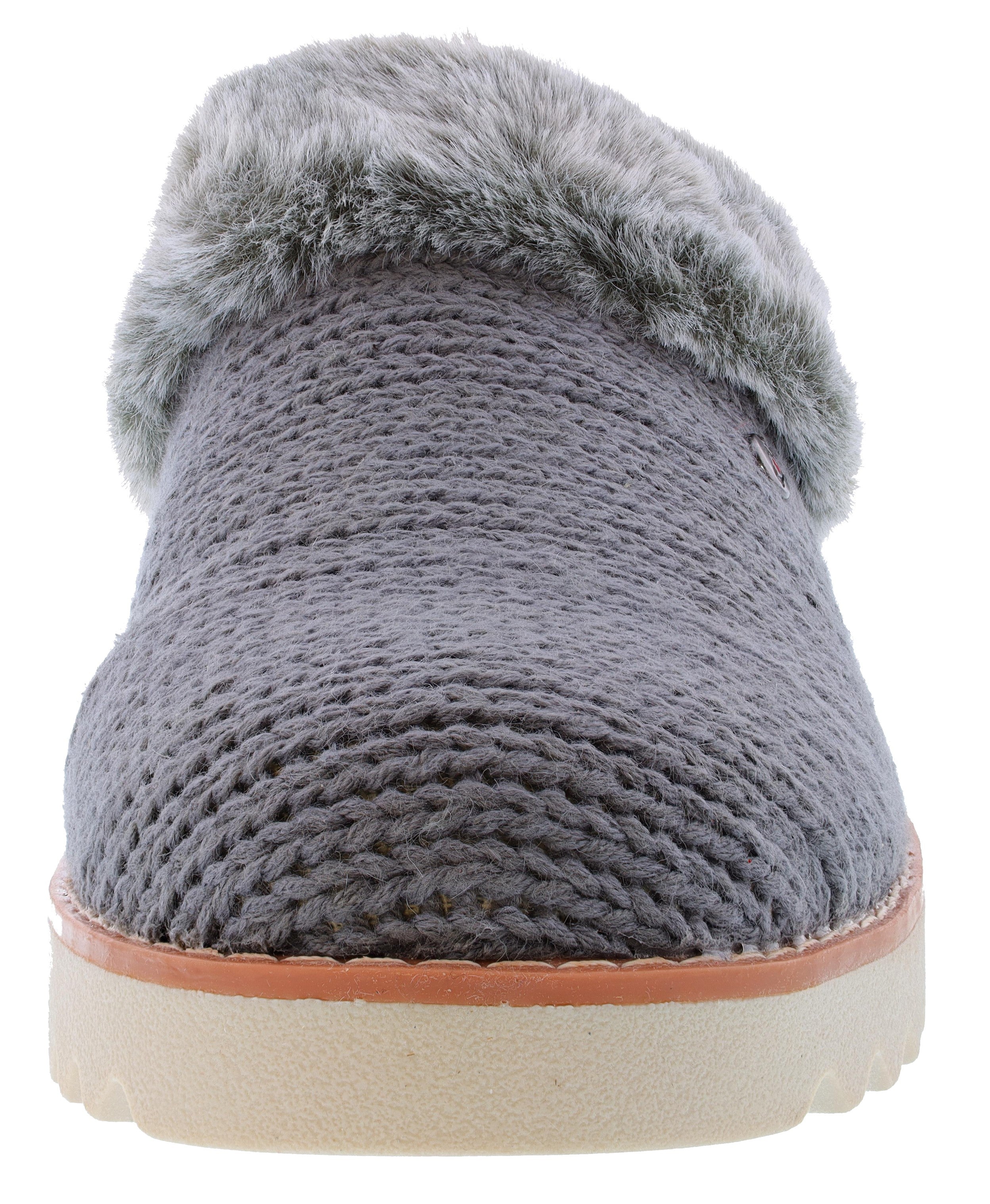 Skechers Bobs Women's Mountain Kiss Sweet Summit Memory Foam Slippers、mySite、dreamappss